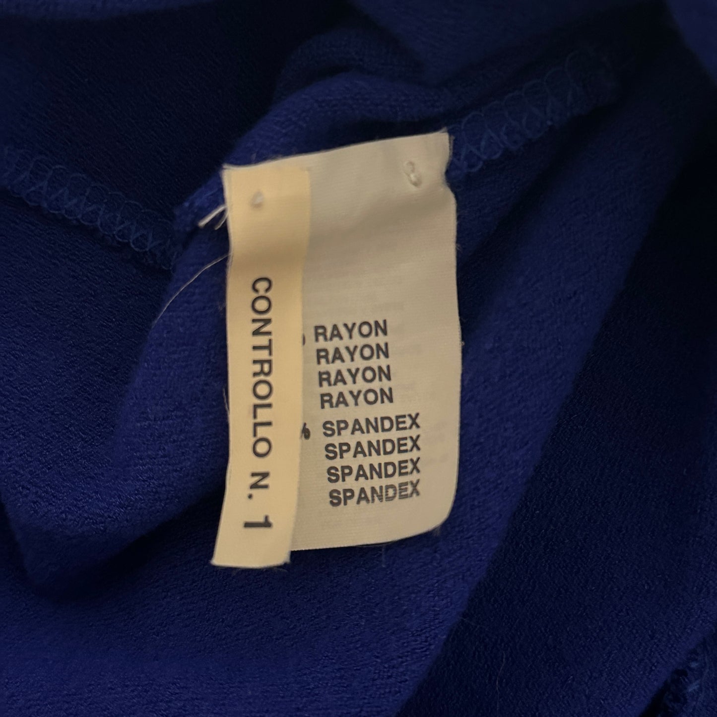 Anna Molinari Blue Terry Cloth Towelling Dress