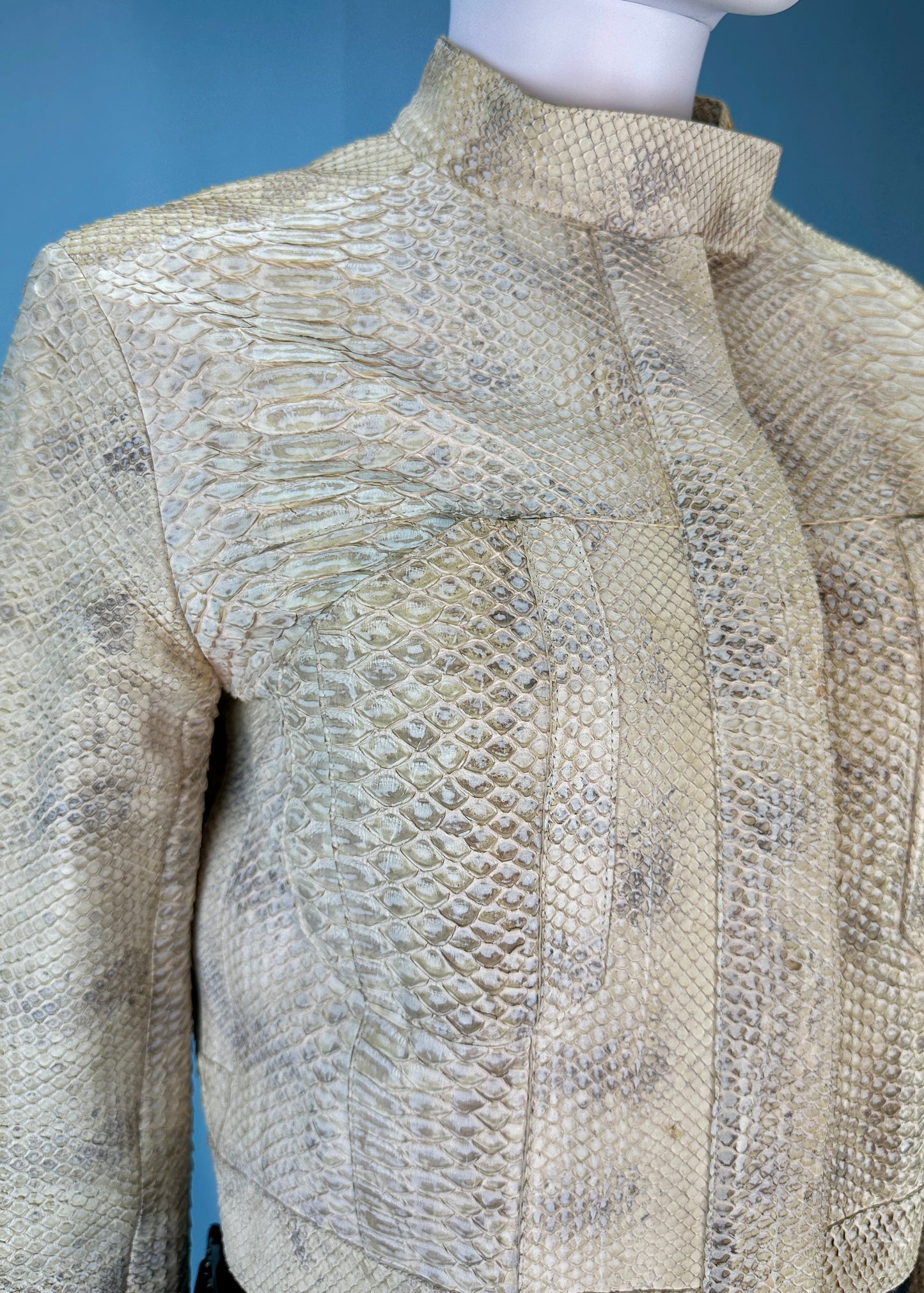 Dior Spring 2007 Python Leather Jacket