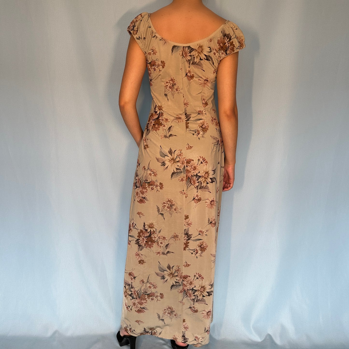 Anna Sui Milkmaid Style Maxi Dress