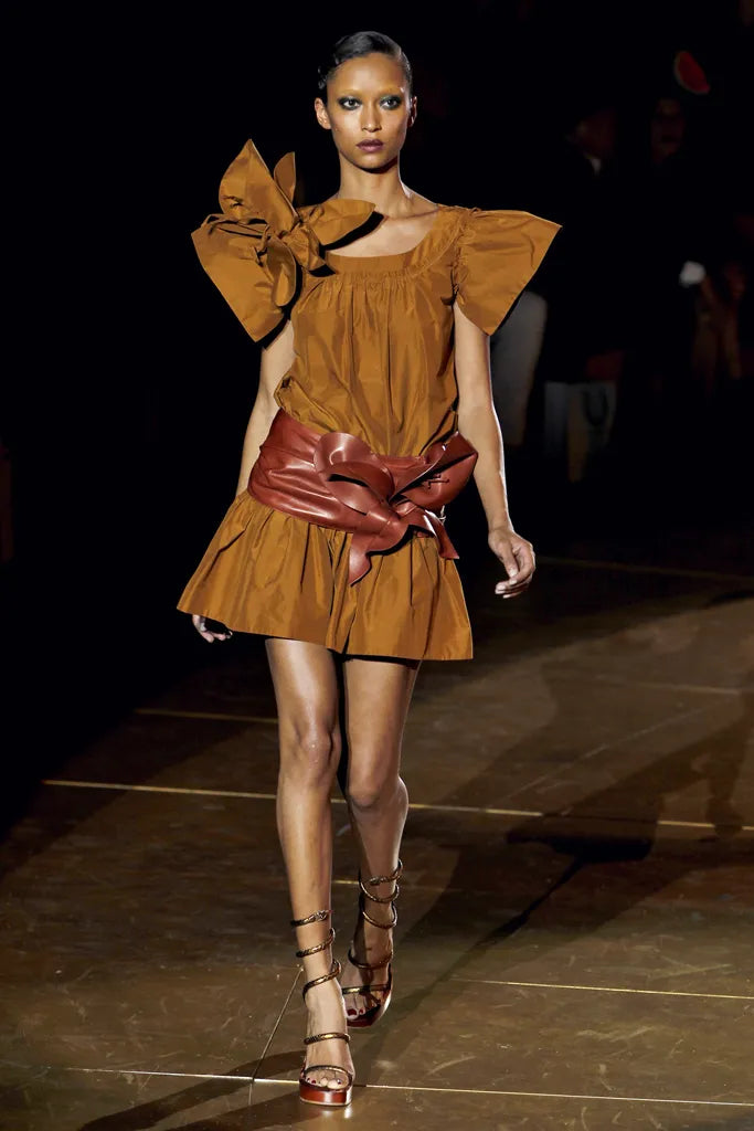 Marc Jacobs Spring 2011 Runway Red Snake Spiral Platform Heels