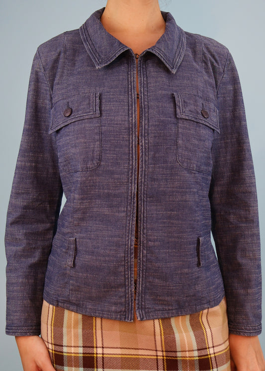 Chanel Spring 2003 Lightweight Denim Jacket
