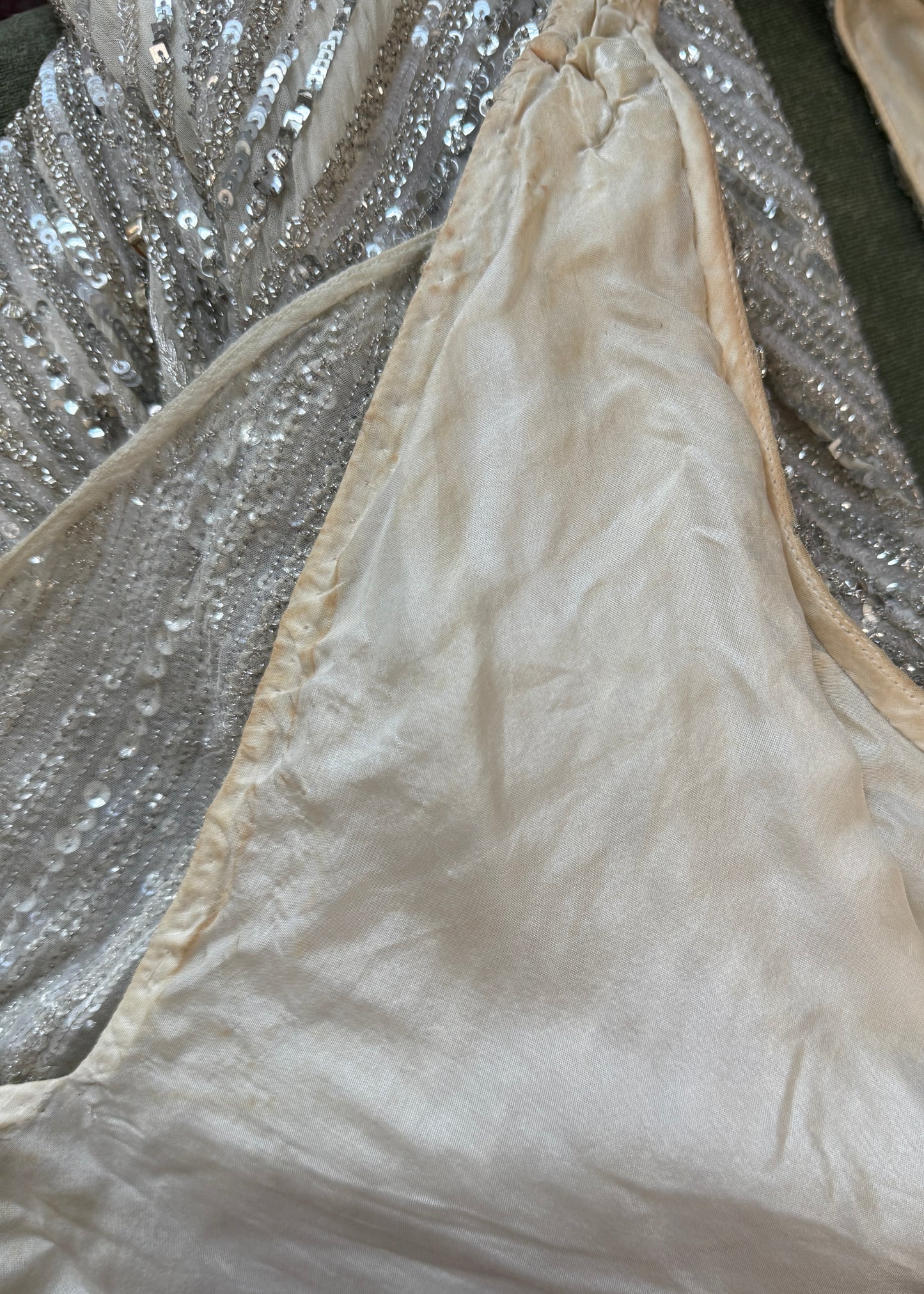 Elie Saab Spring 2006 Runway Crystal Embellished Cowl Neckline Gown