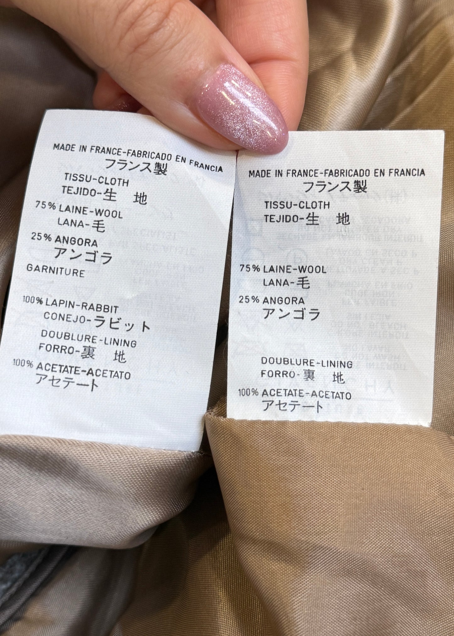 Givenchy by Alexander McQueen Fall 1998 Fur Trim Jacket & Pant Suit Set