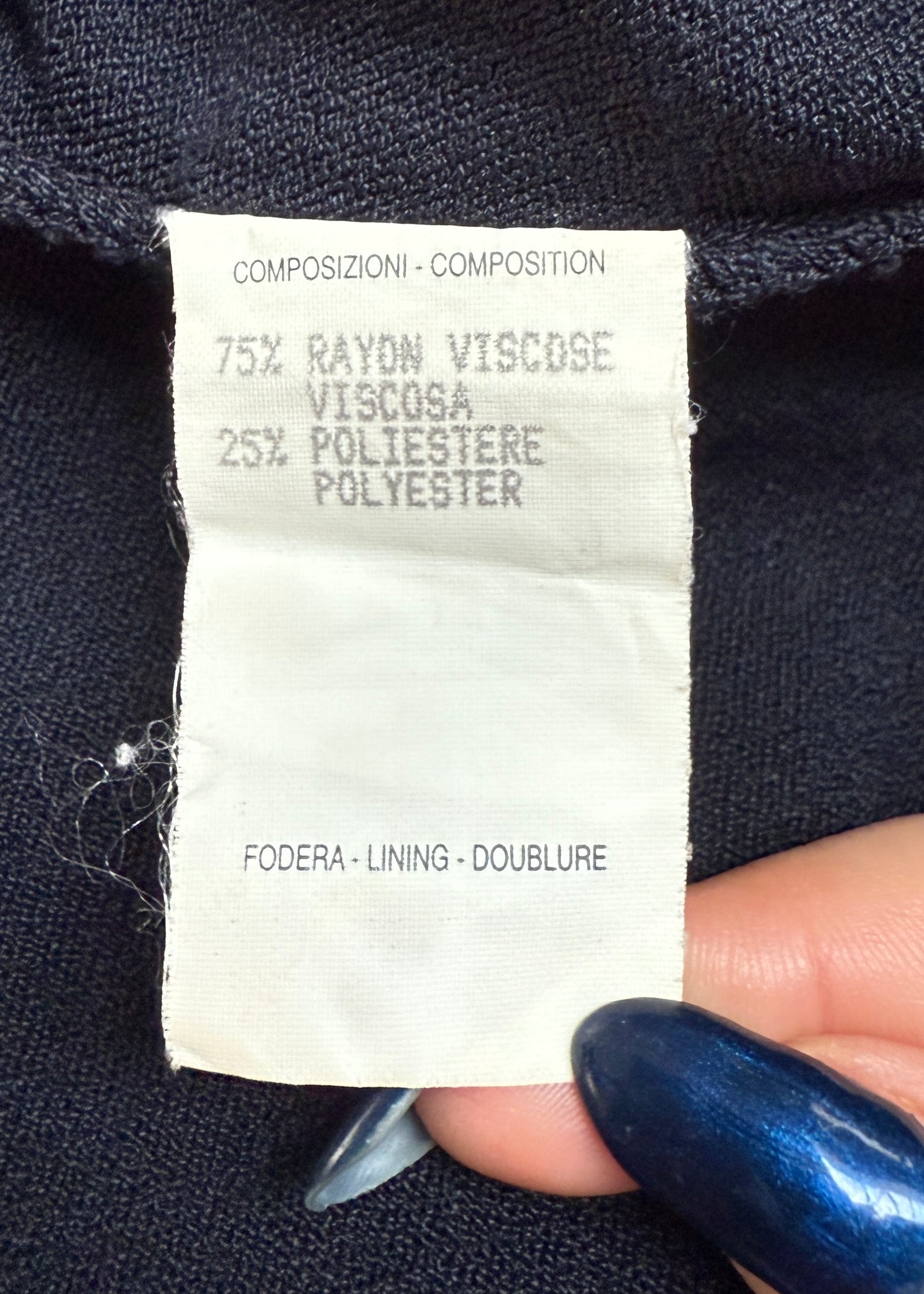 Gucci Spring 1998 Runway Black Leather Strap Midi Dress