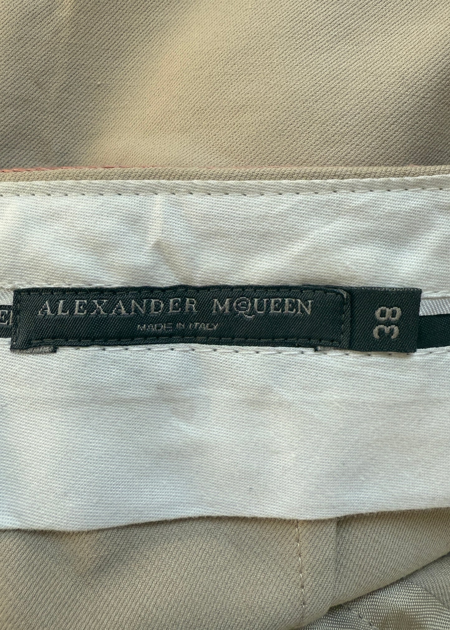 Alexander McQueen Spring 2003 Mirror Embellished Pants