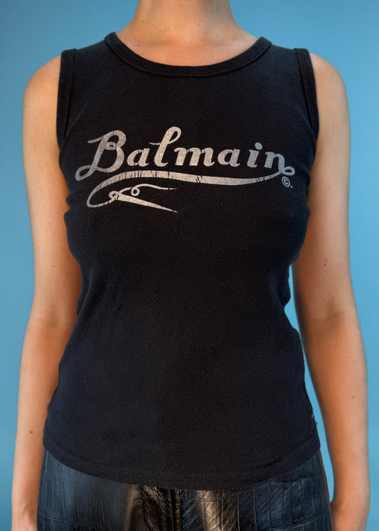 Balmain Spring 2000 Runway Tank Top
