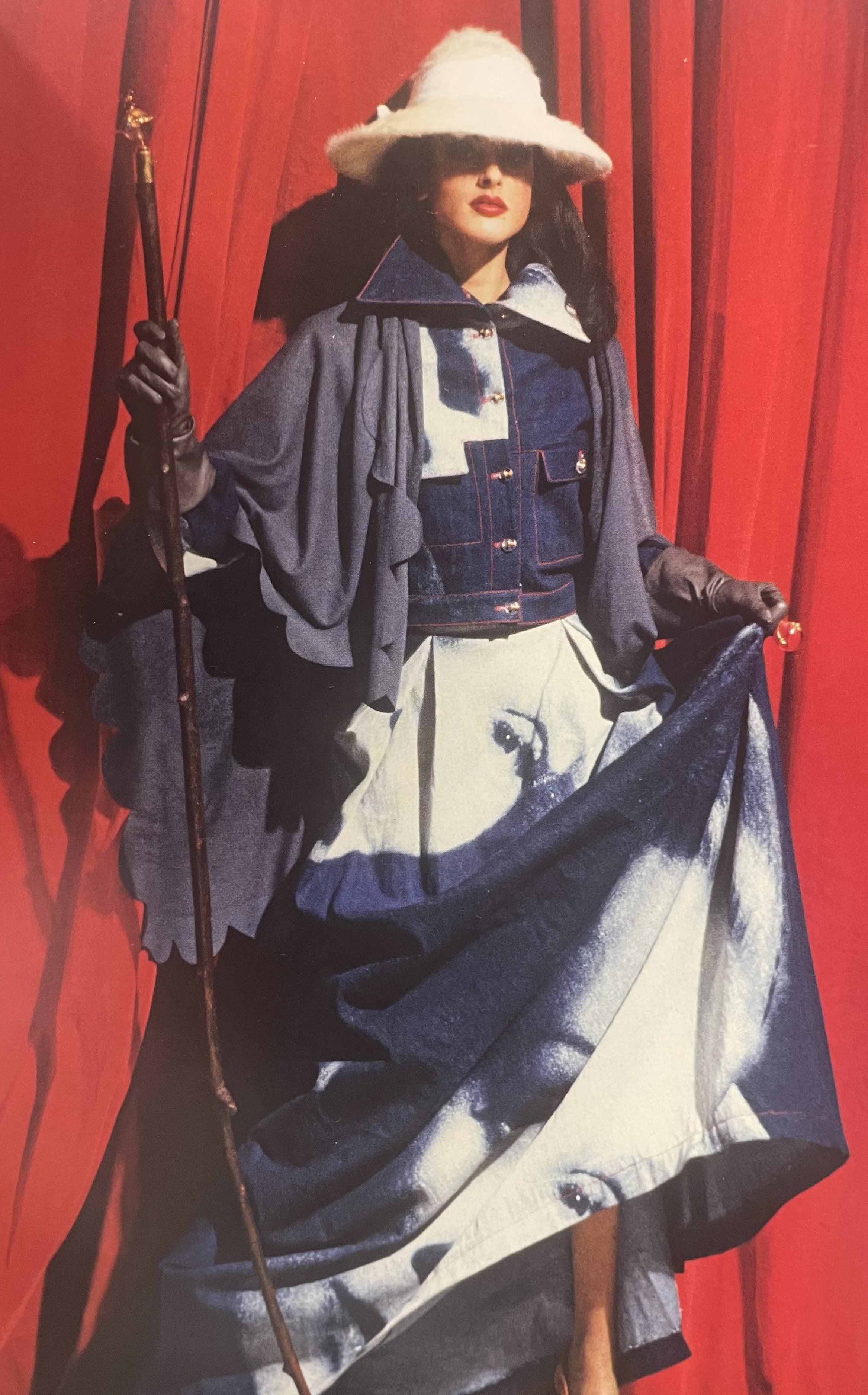 Vivienne Westwood Fall 1992 Runway Marlene Dietrich Face