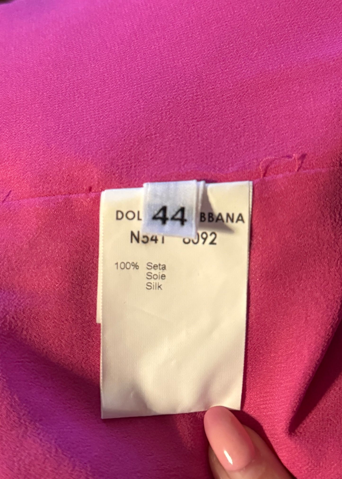 Dolce & Gabbana Mink Collar Leopard Print Jacket