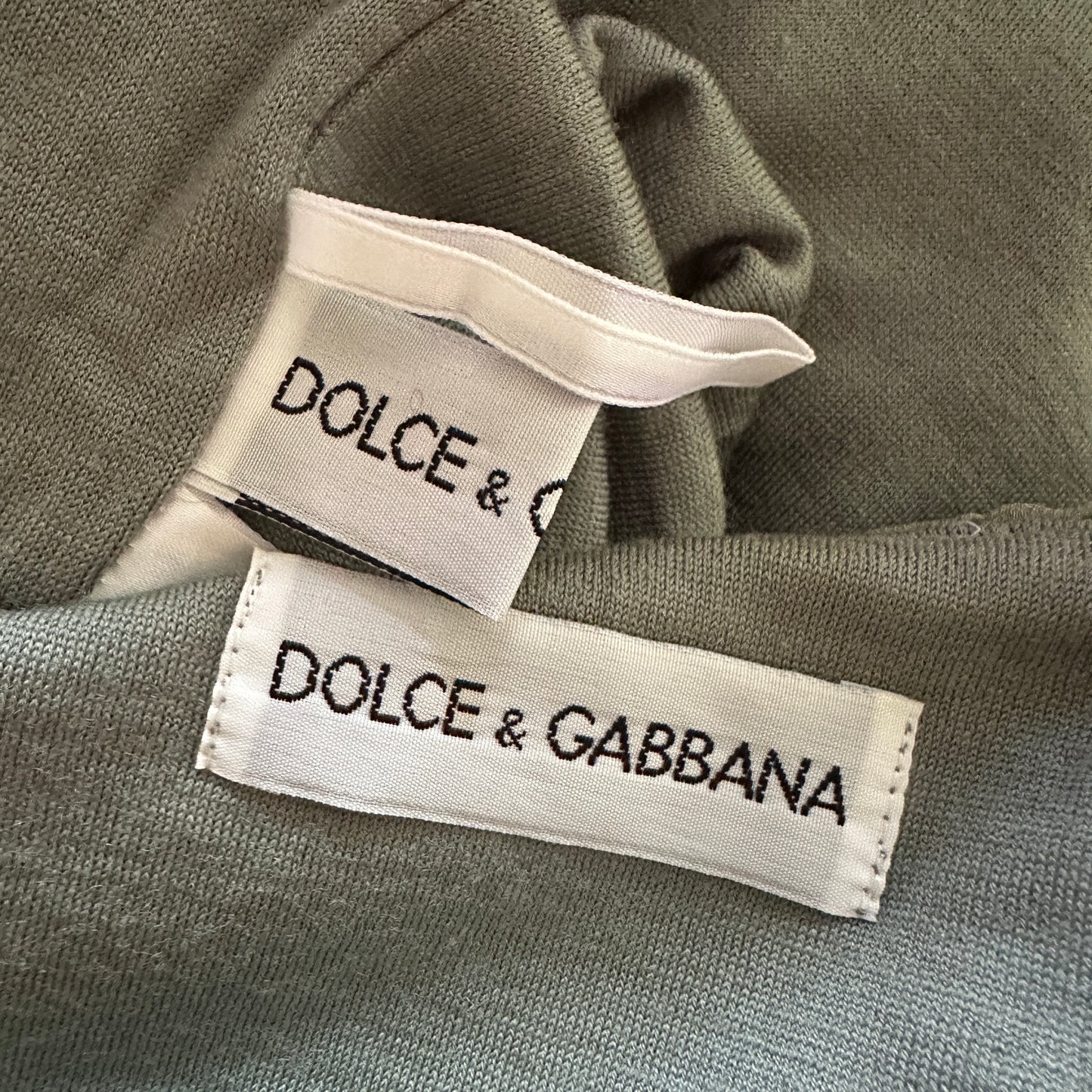 Dolce & Gabbana Chiffon Sash Top & Dress set