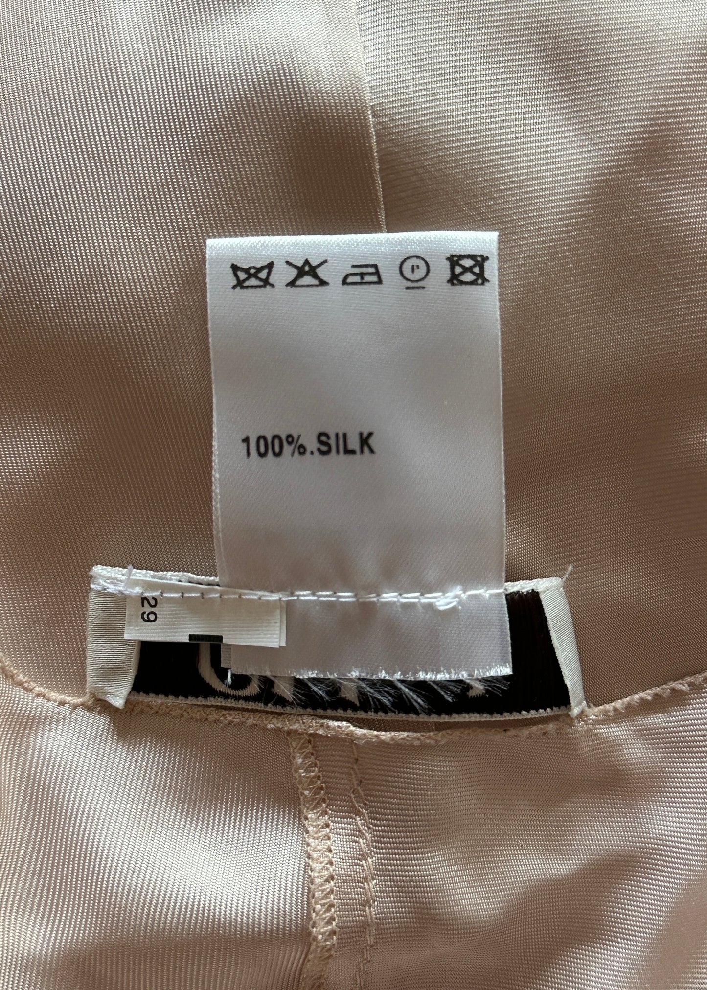 Chloé 2002 Silk & Lace Dress