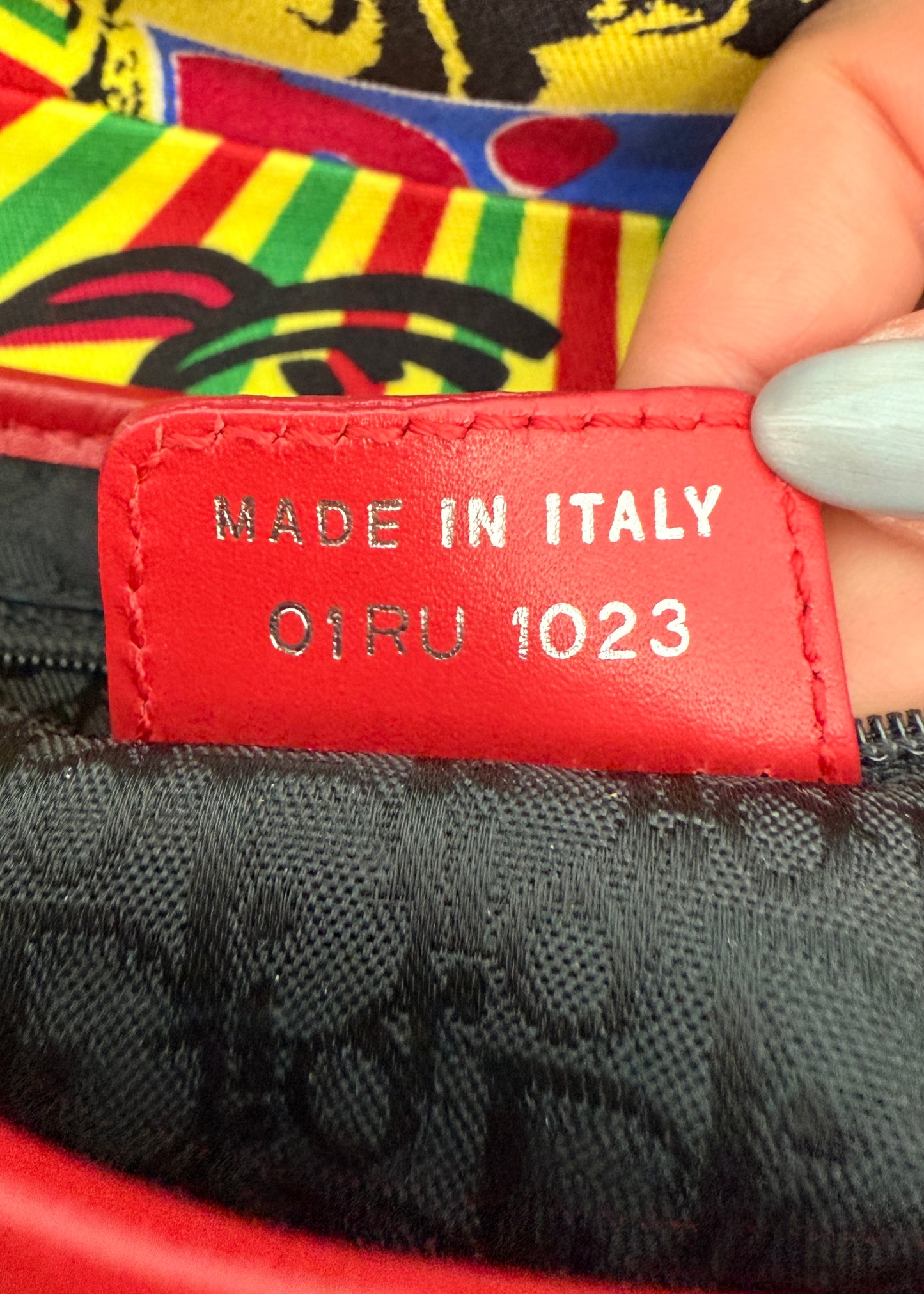 Dior 2003 Bob Marley Mania Saddle Bag