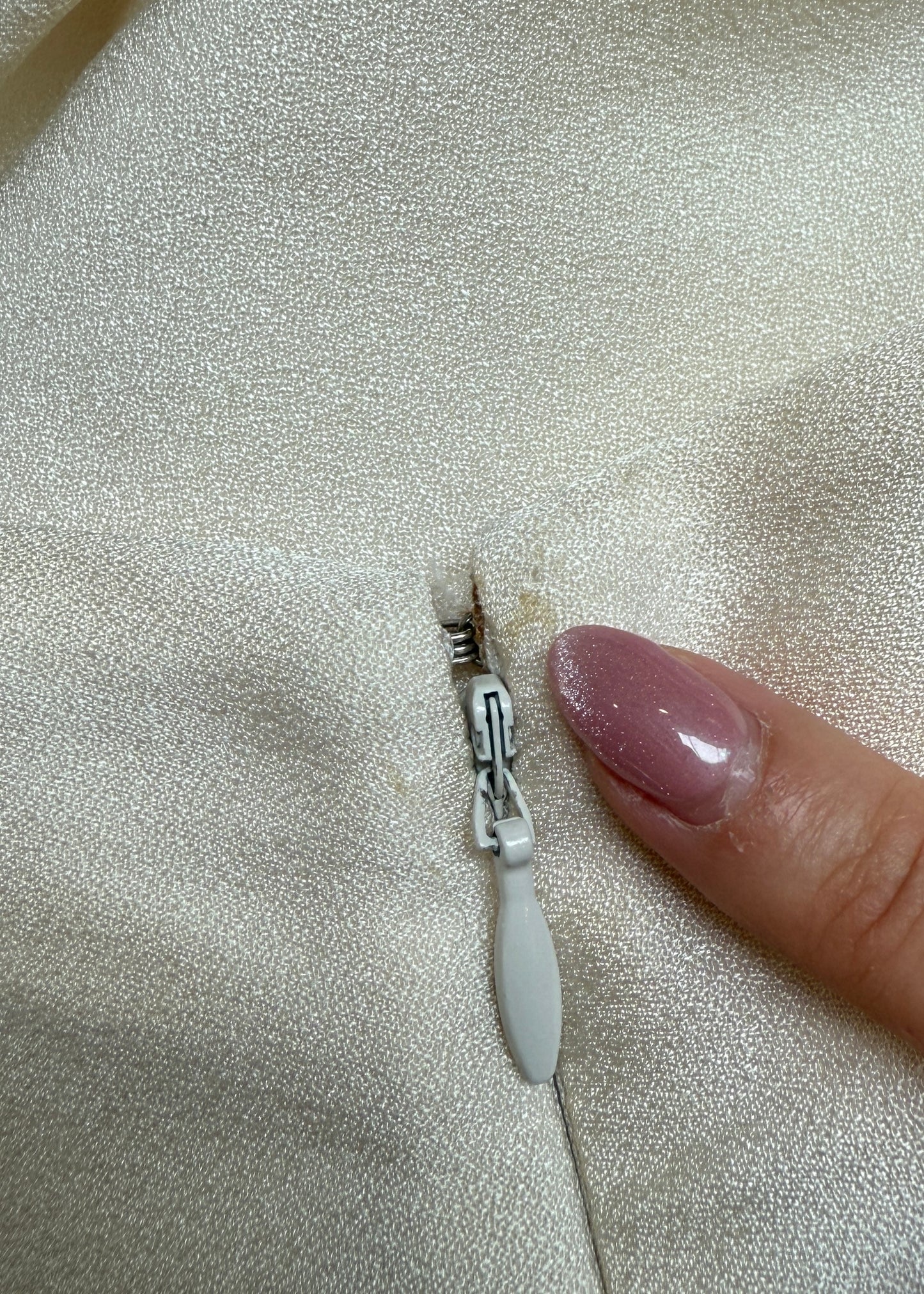 Alexander McQueen Fall 2007 Ivory & Black Asymmetric Draped Silk Dress