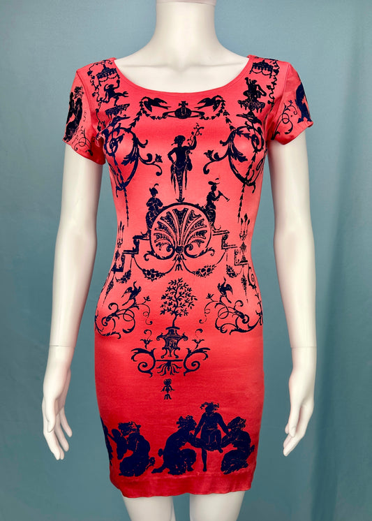 Vivienne Westwood Spring 1992 Runway Boulle Pink Dress