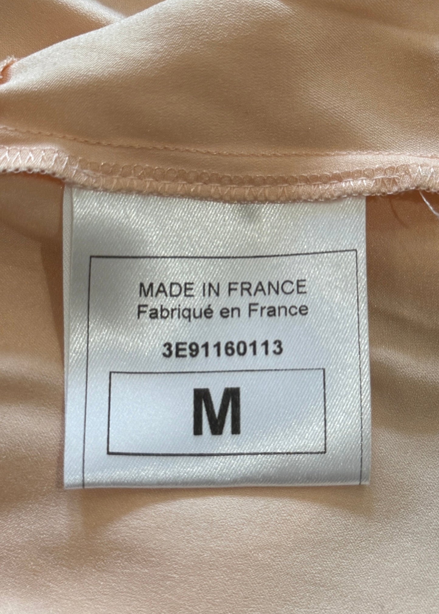 John Galliano Spring 2003 Pink Silk Satin Floral Cross Stitch Camisole Top