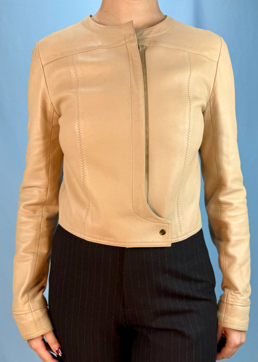 Chloé Fall 2010 Cream Leather Jacket