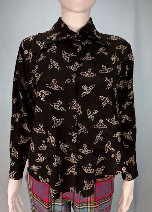 Vivienne Westwood 1980’s Black Orb Shirt