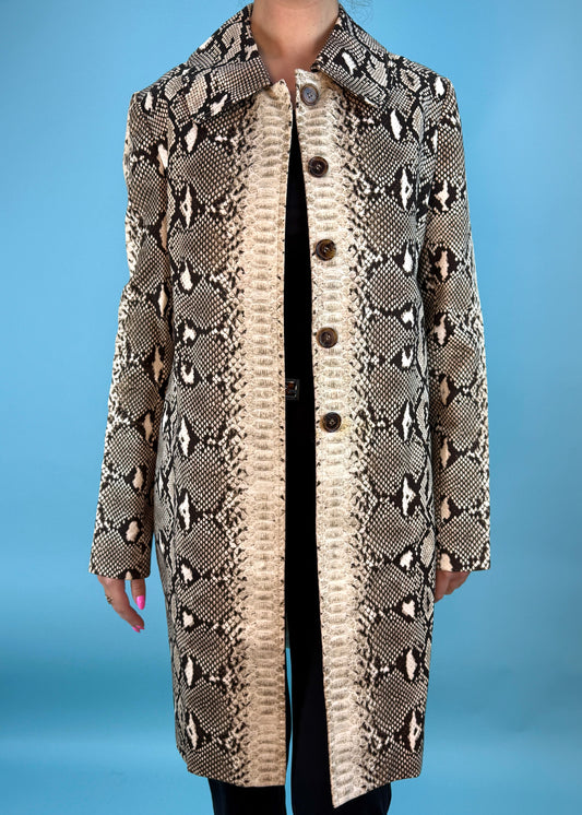 Chloé Fall 2011 Runway Python Print Cotton Jacket