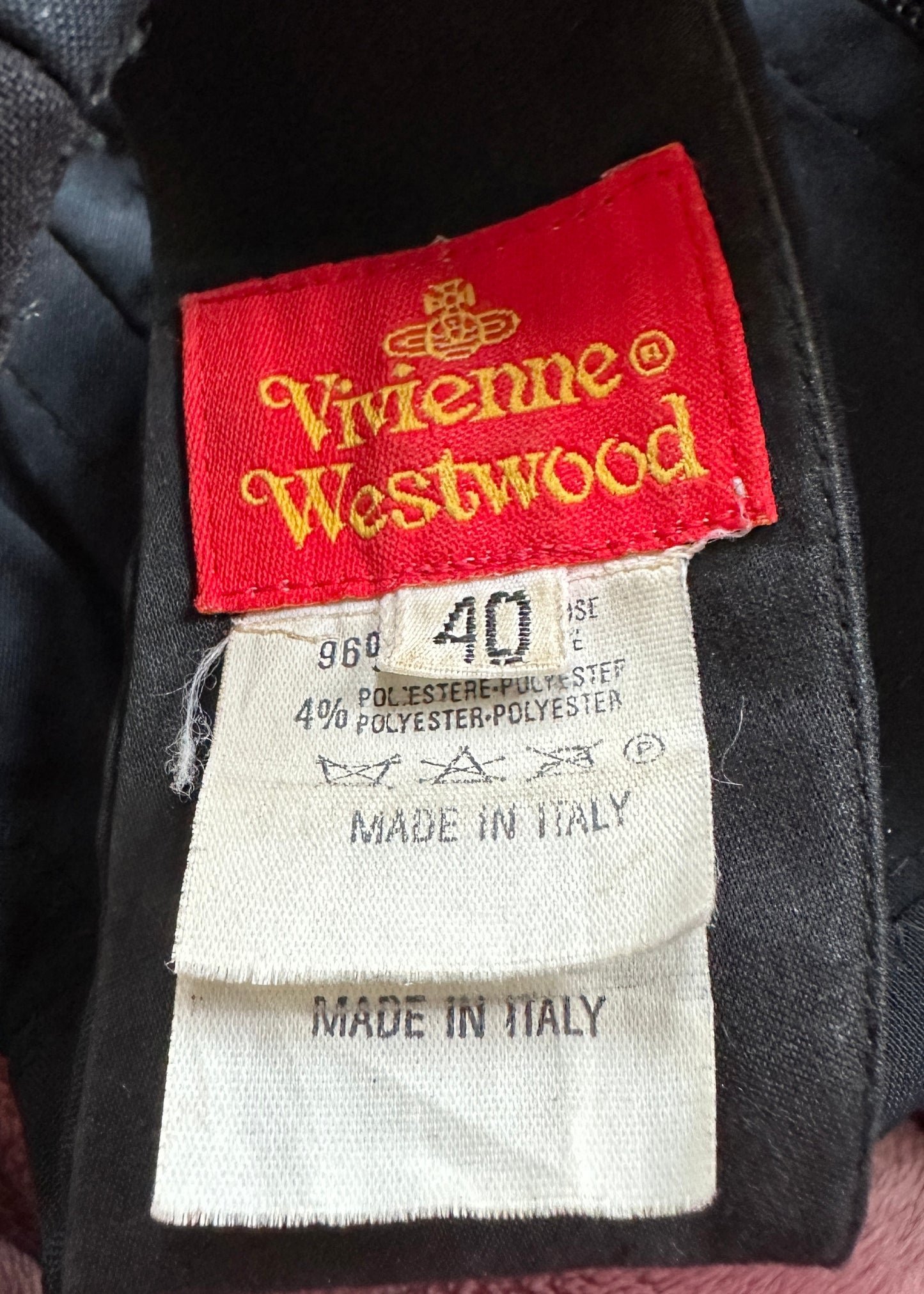 Vivienne Westwood Spring 1998 Rope Knot Corset