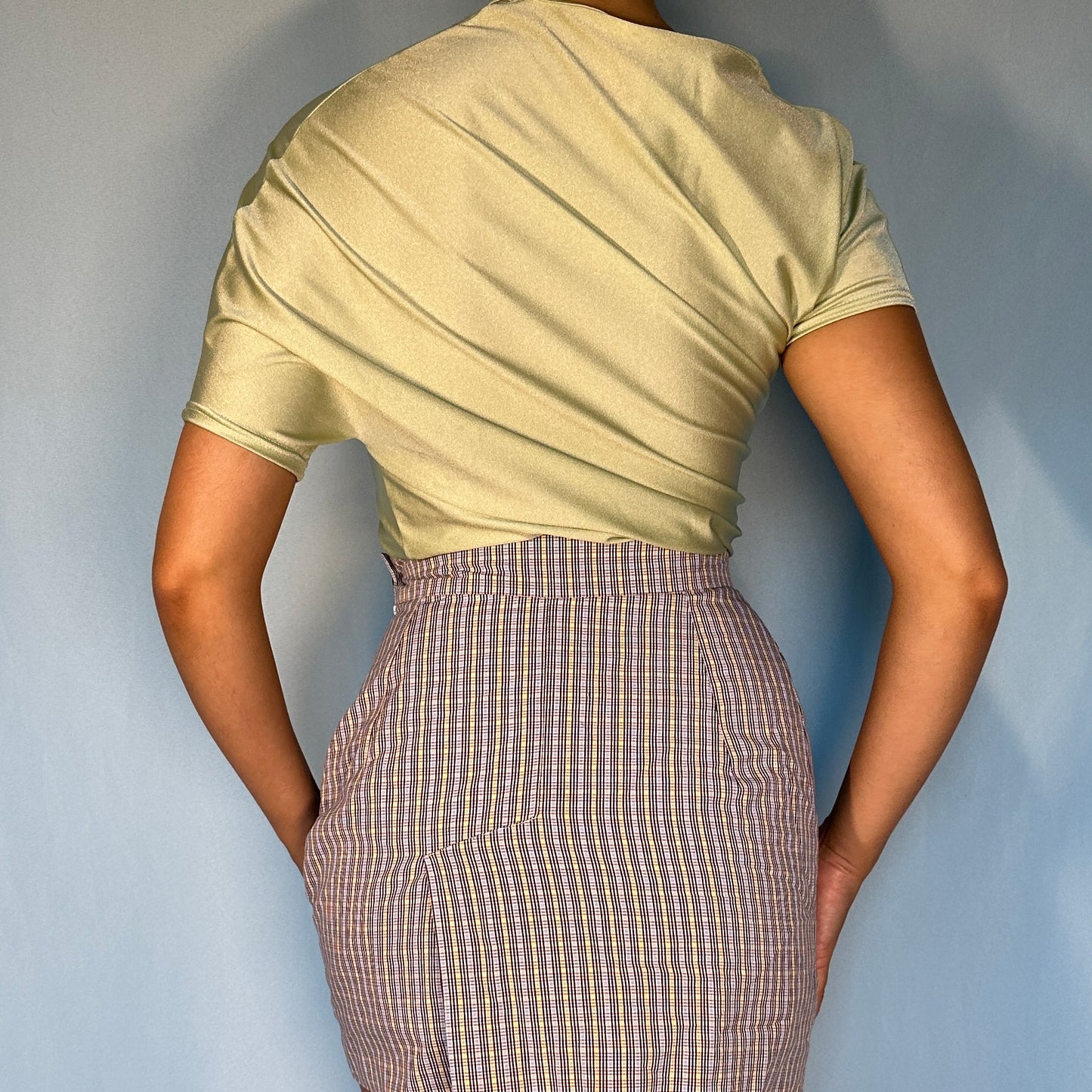 John Galliano Asymmetric Lycra Top