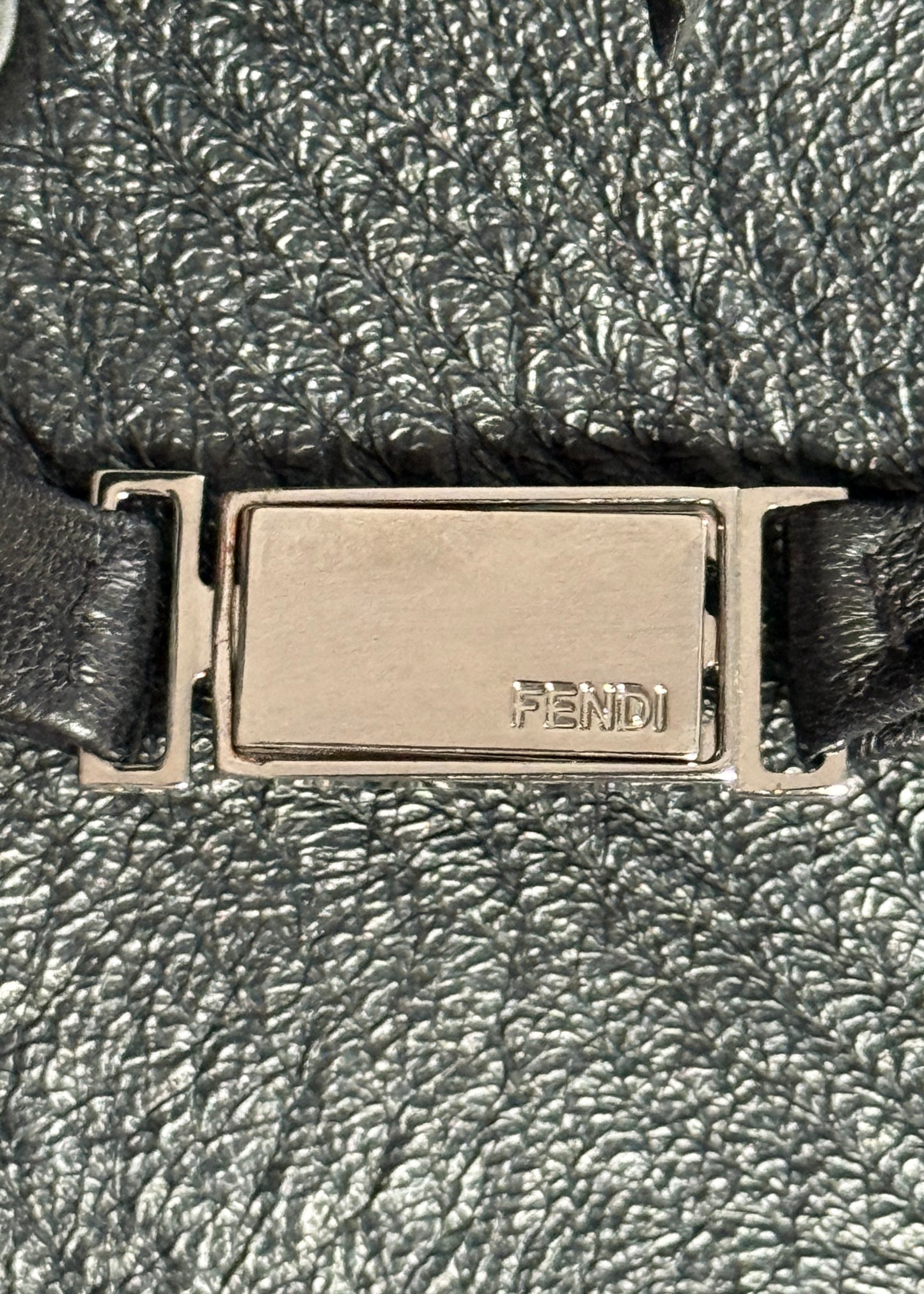 Fendi Spring 2016 Runway Black Leather Harness Top