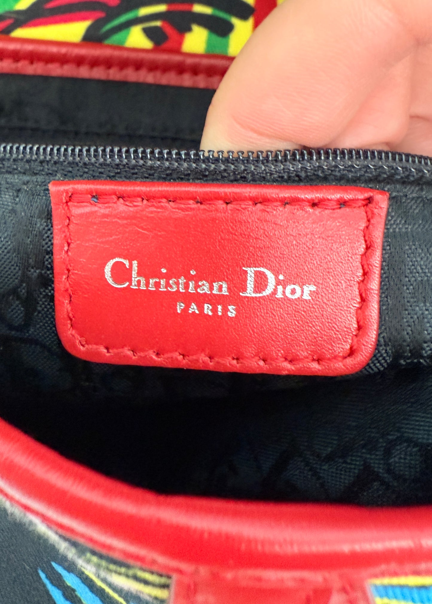 Dior 2003 Bob Marley Mania Saddle Bag