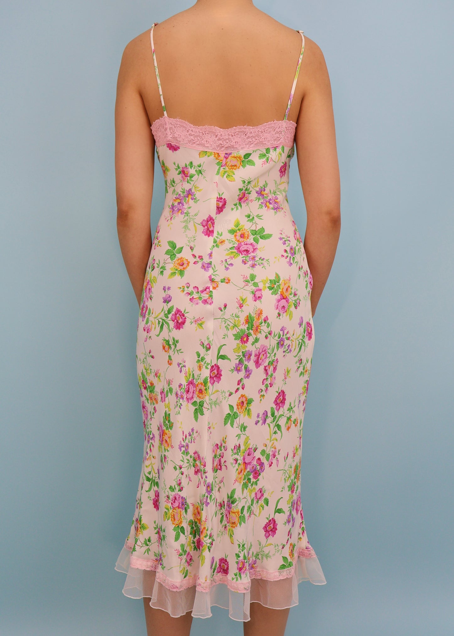 Betsey Johnson White Floral Print Dress