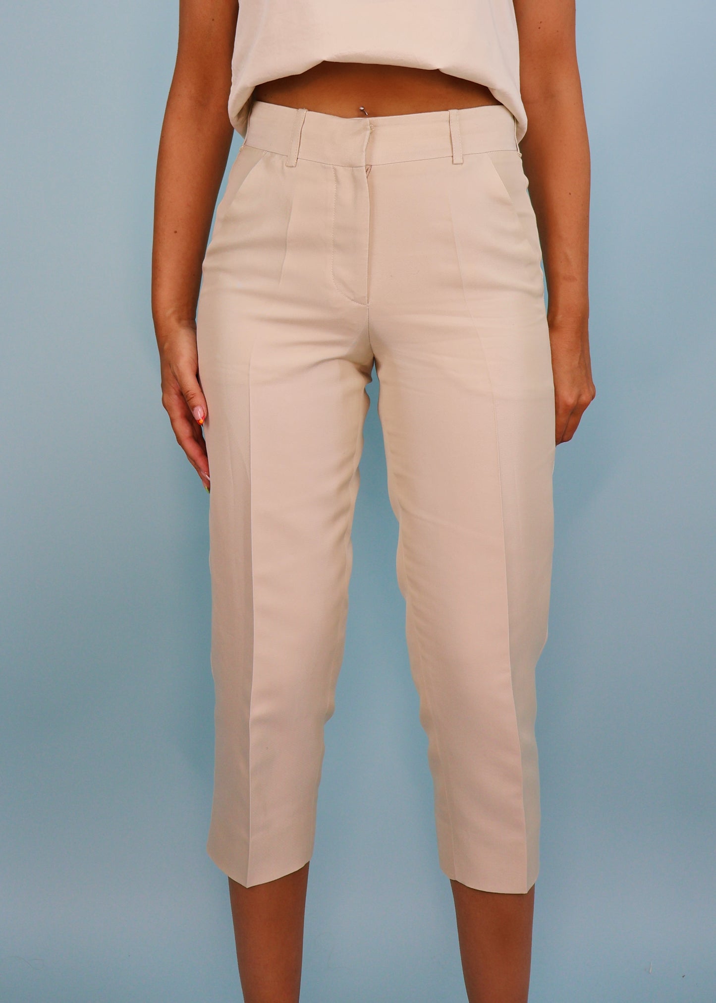 Prada Spring 1996 Capri Pants & Top Set