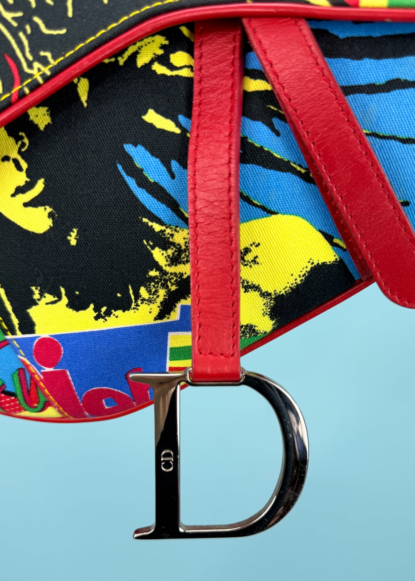 Dior 2003 Bob Marley Mania Saddle Bag