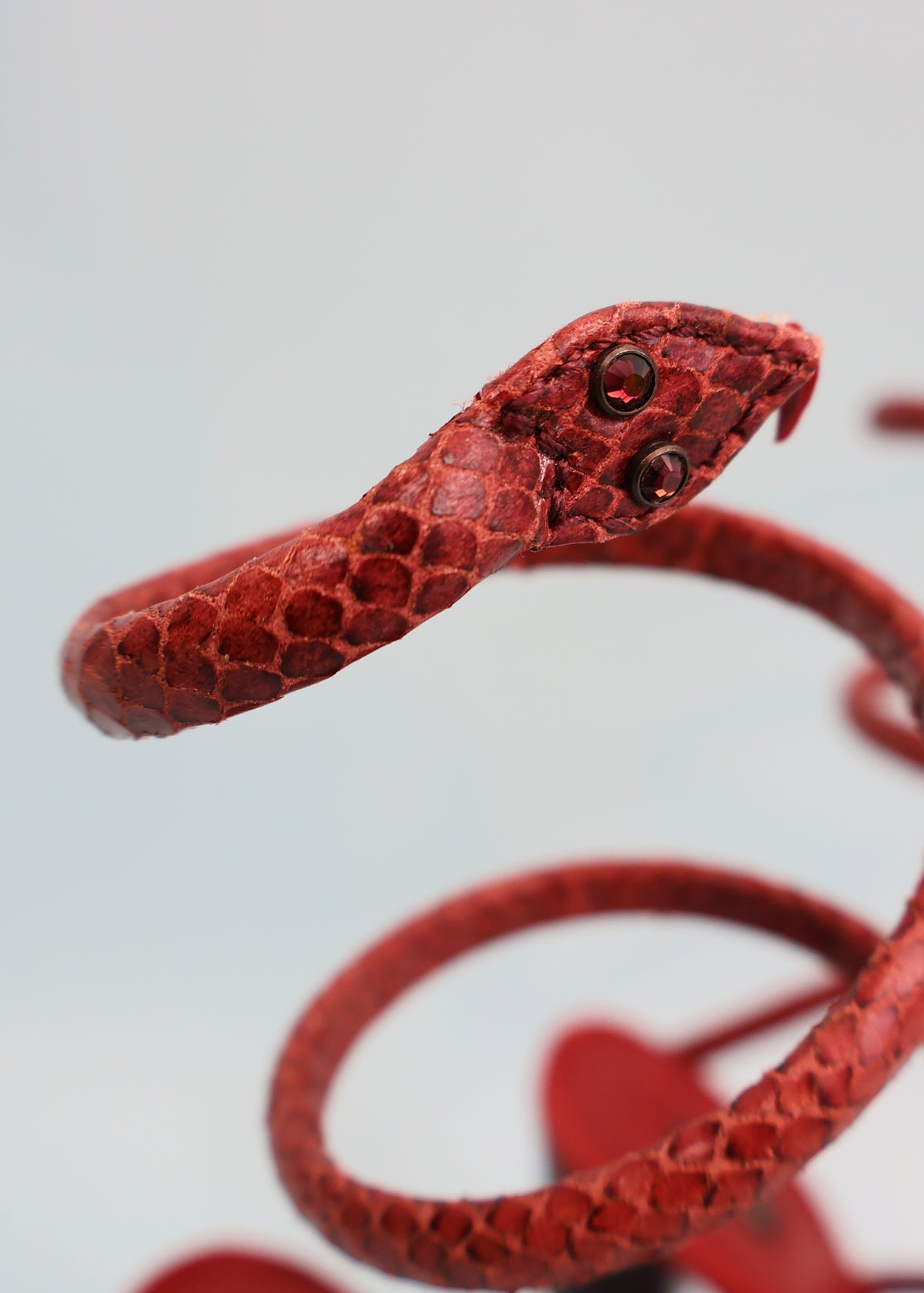 Marc Jacobs Spring 2011 Runway Red Snake Spiral Platform Heels