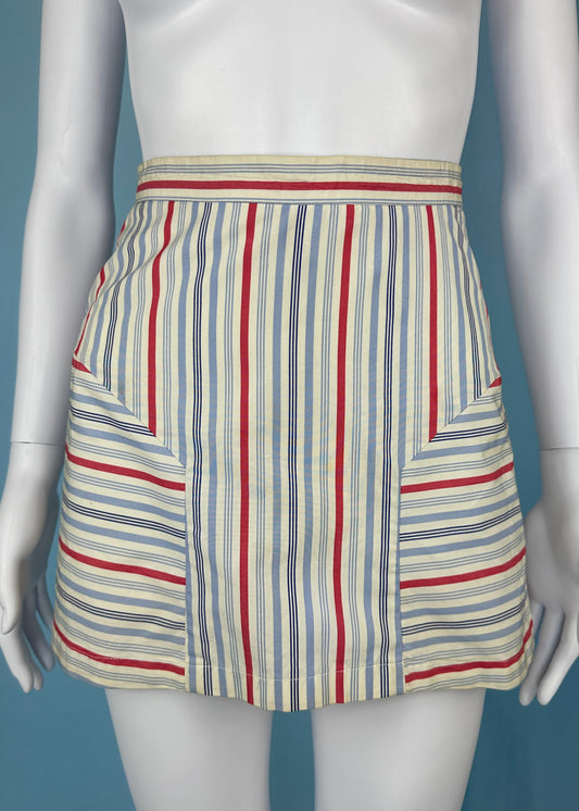 Vivienne Westwood Spring 1994 Striped Mini Skirt