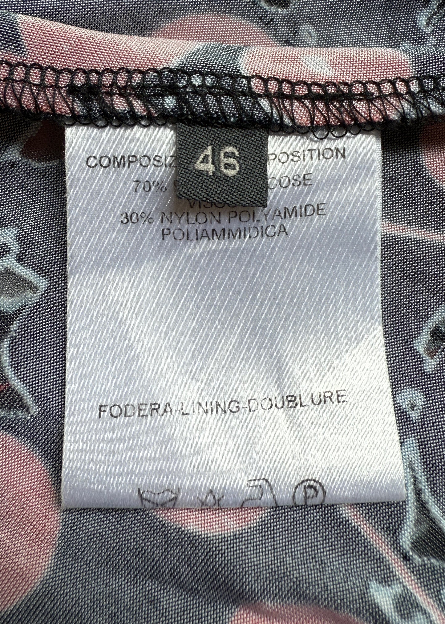 Alexander McQueen Spring 2003 Cherry Print Semi Sheer Tank Top