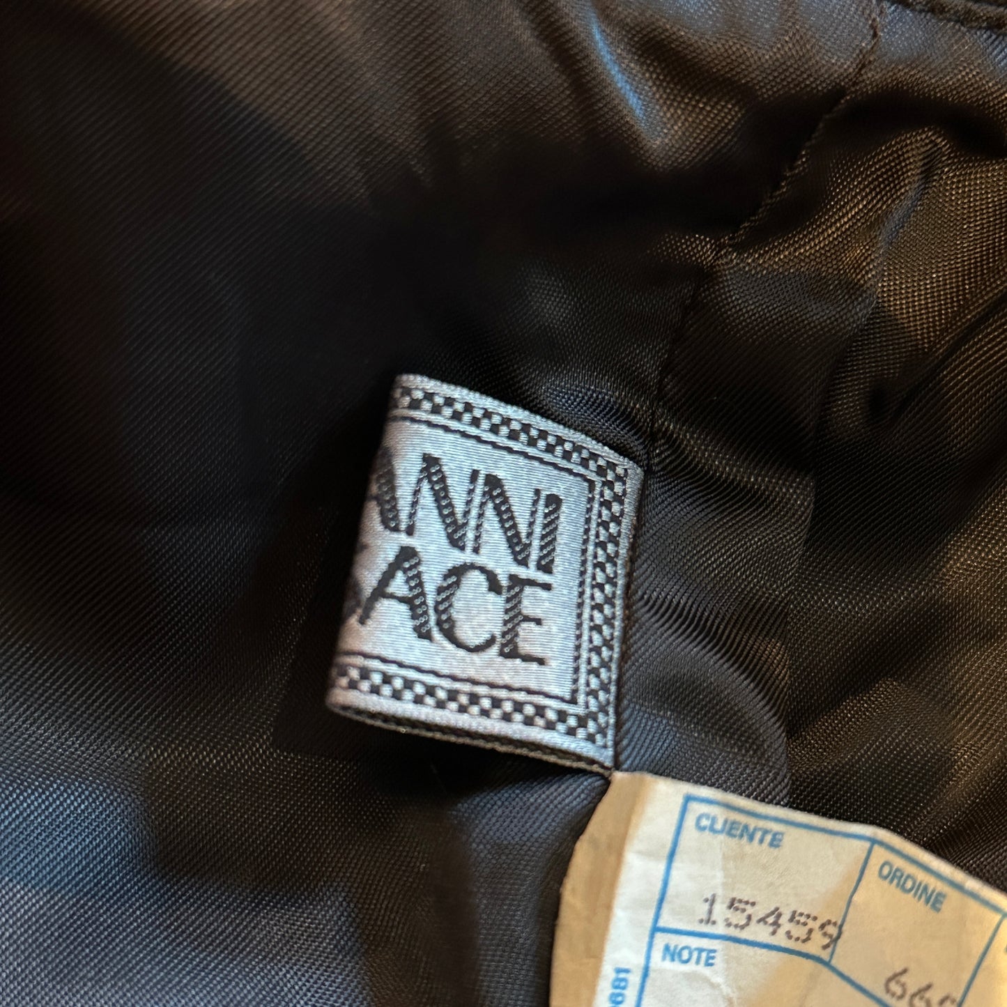 Versace Fall 1997 Runway Black Leather Mini Dress