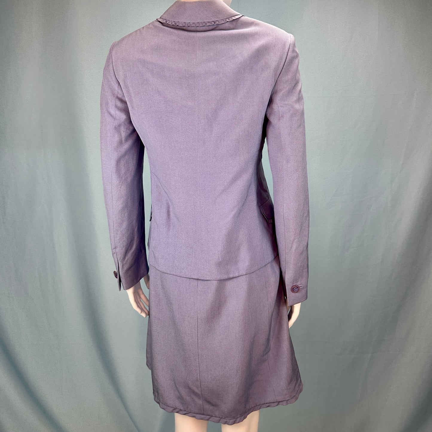 Versace Spring 1997 Lilac Dress & Jacket Set