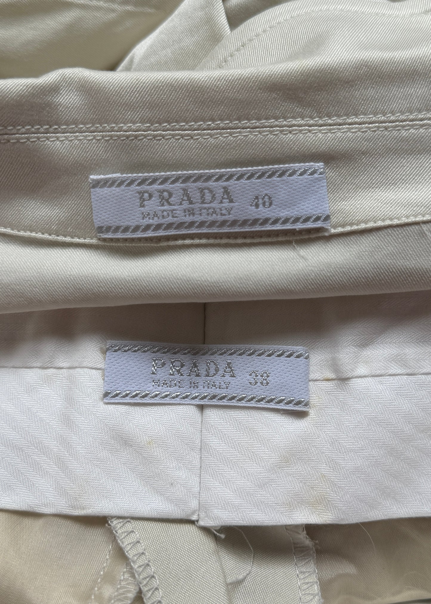 Prada Spring 1996 Capri Pants & Top Set