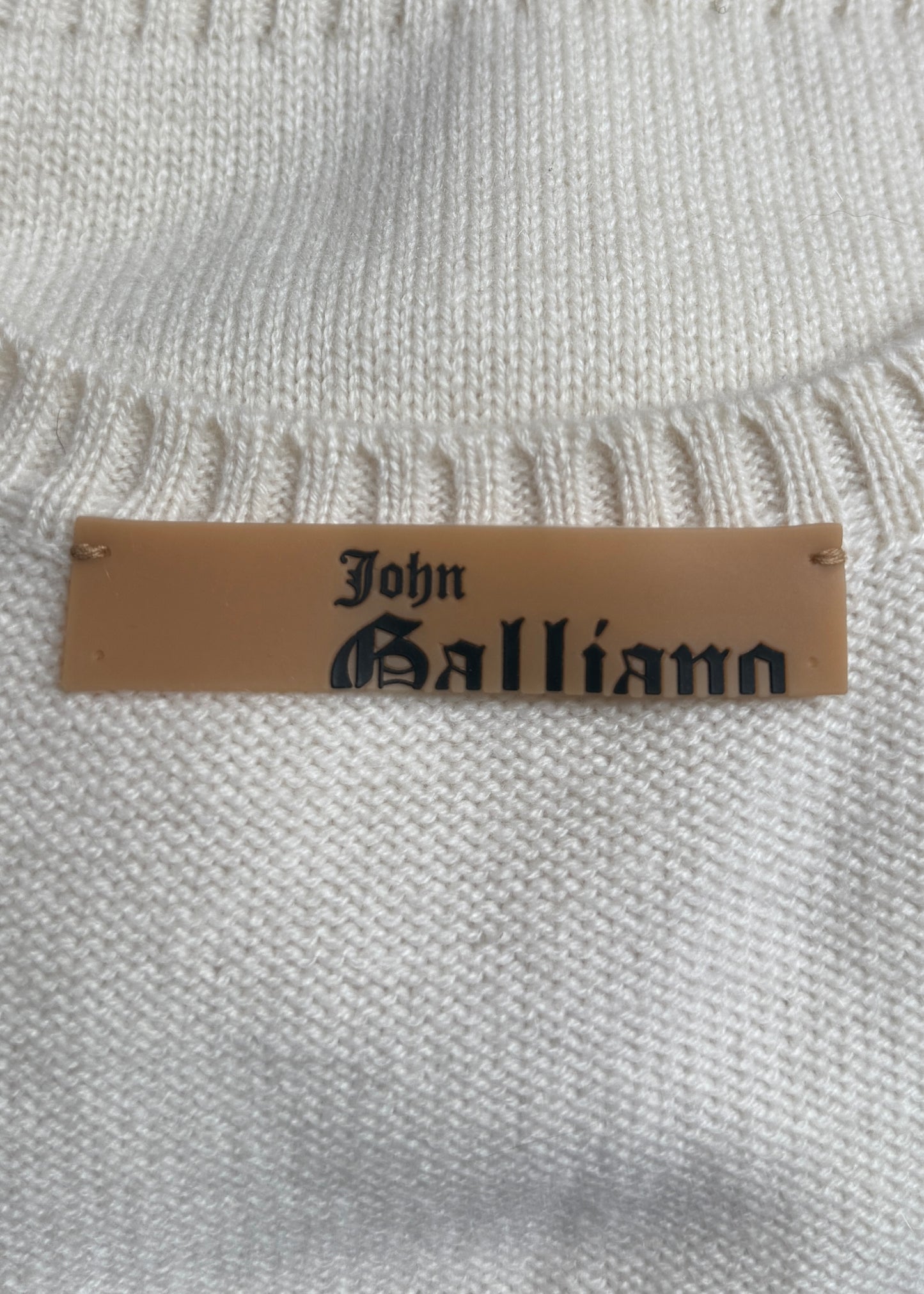 John Galliano Fall 2005 Floral Embroidered Cashmere Tank Top & Silk Maxi Skirt Set