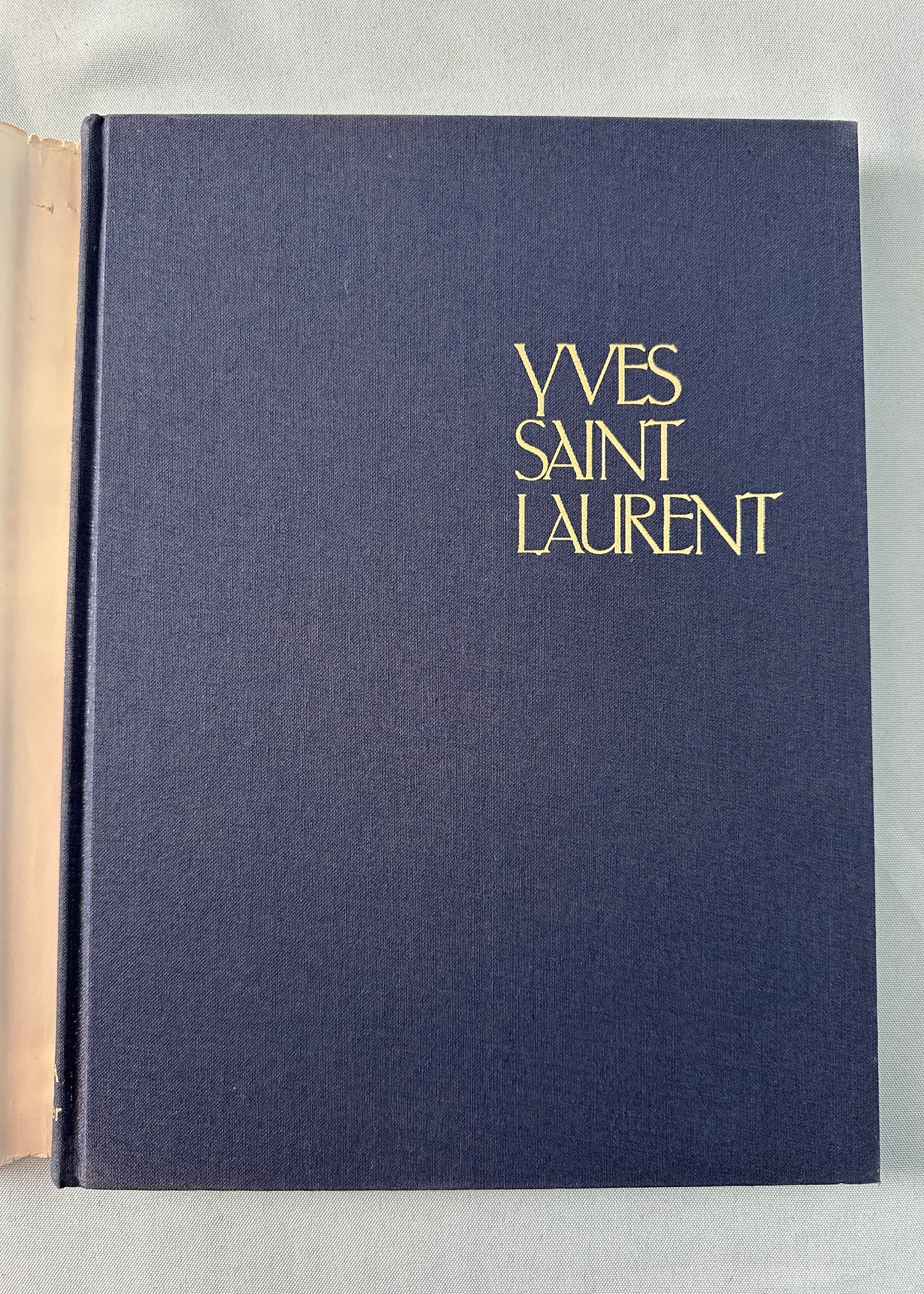 SIGNED Yves Saint Laurent 1983 Exhibition Hardback Book