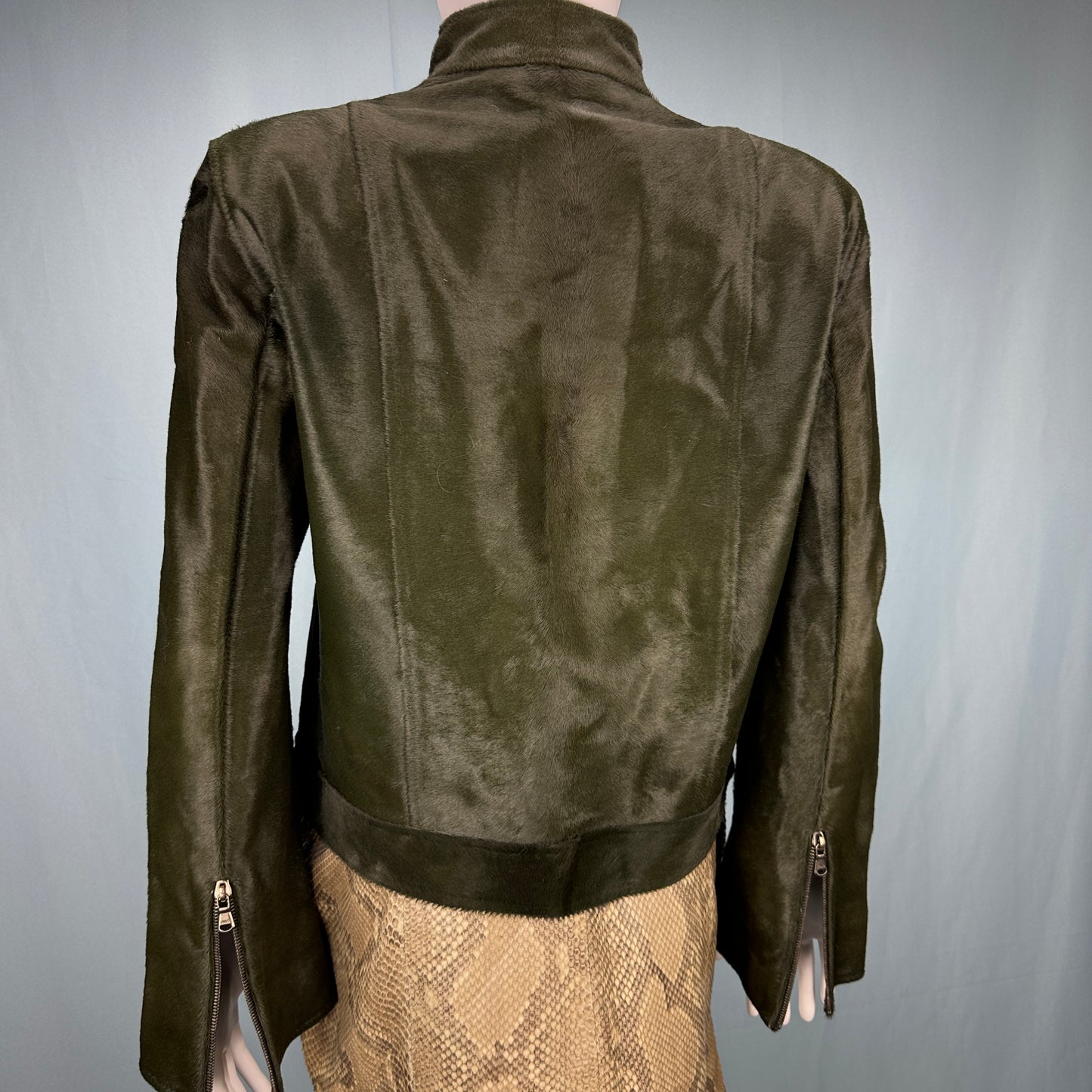 Gucci Fall 1997 Ponyhair Leather Jacket