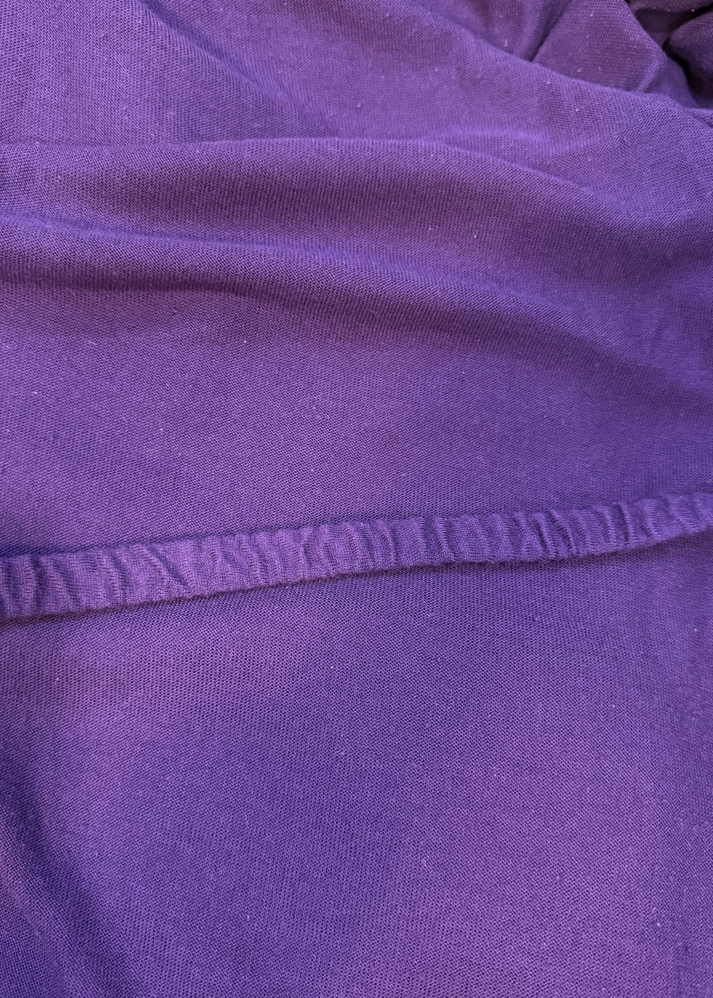 Alexander McQueen Purple Asymmetric Knitted Dress