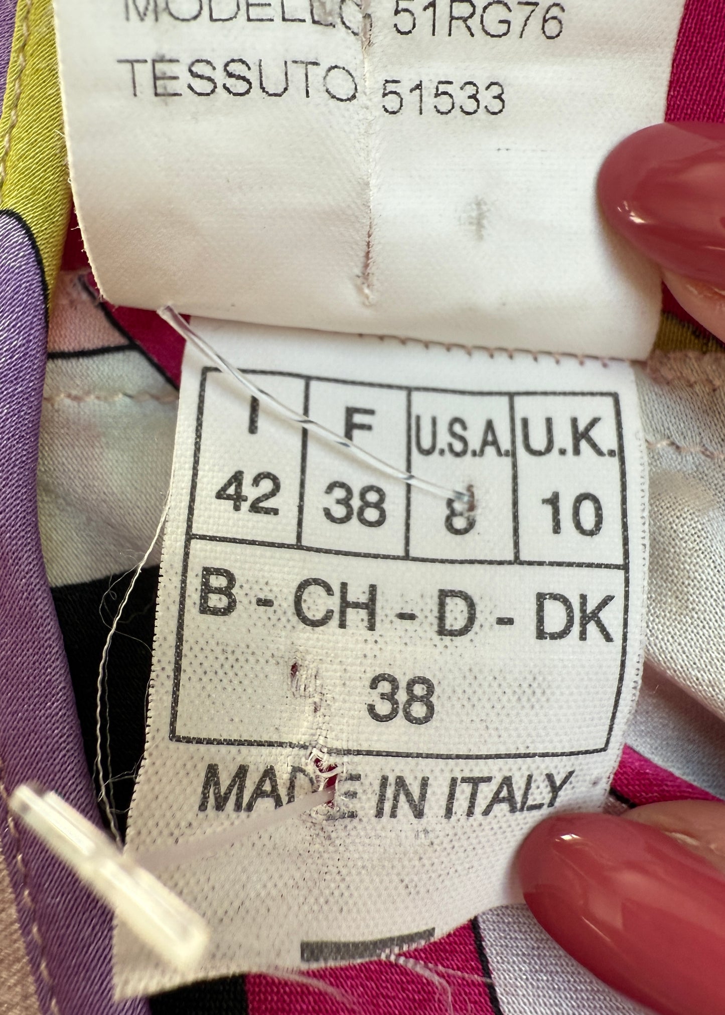 Emilio Pucci Spring 2005 Printed Silk Halter Dress