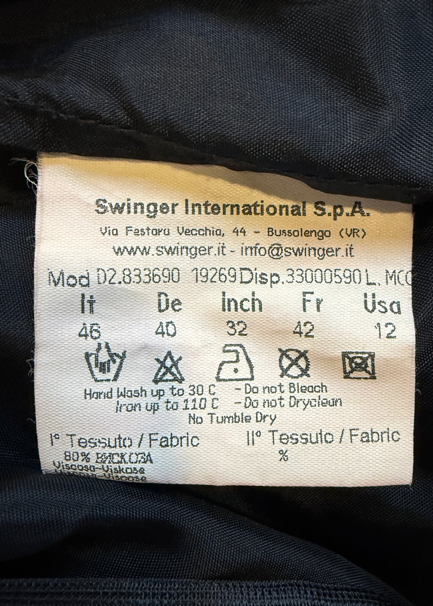 Ungaro Fever Black Embellished Devore Velvet Handkerchief Fringe Dress