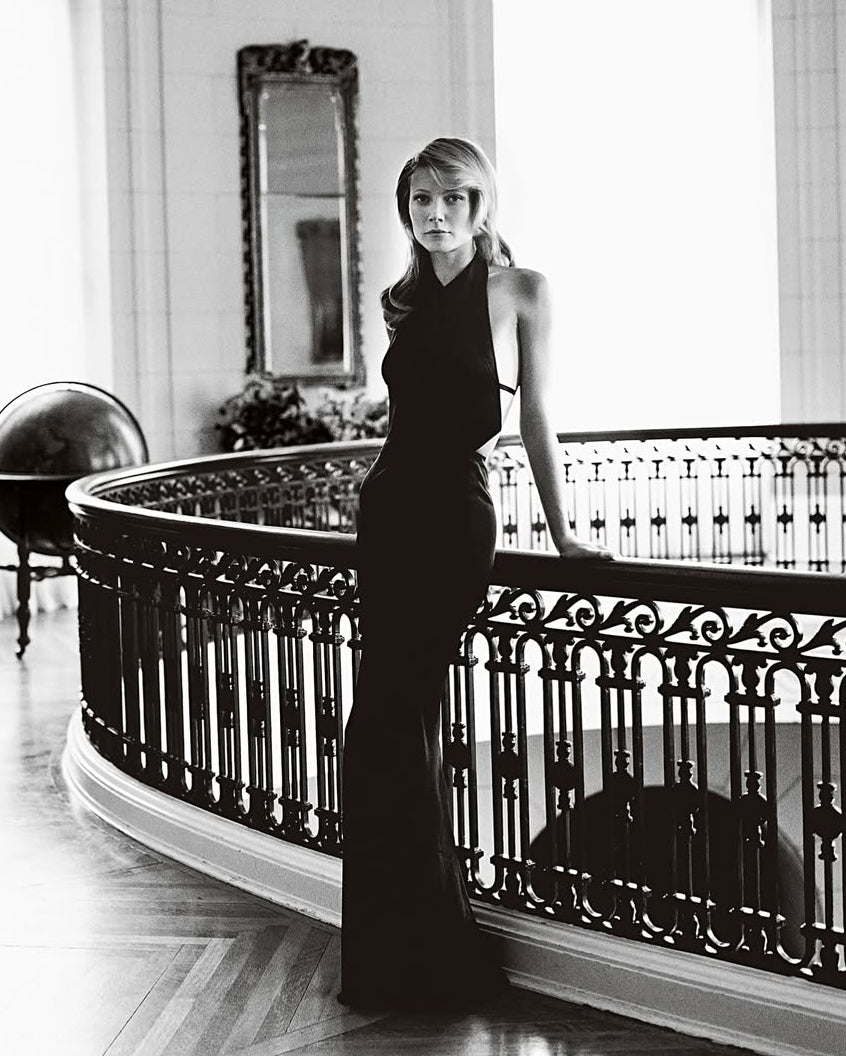 Azzedine Alaia Fall 2001 Documented Black Halter Backless Dress