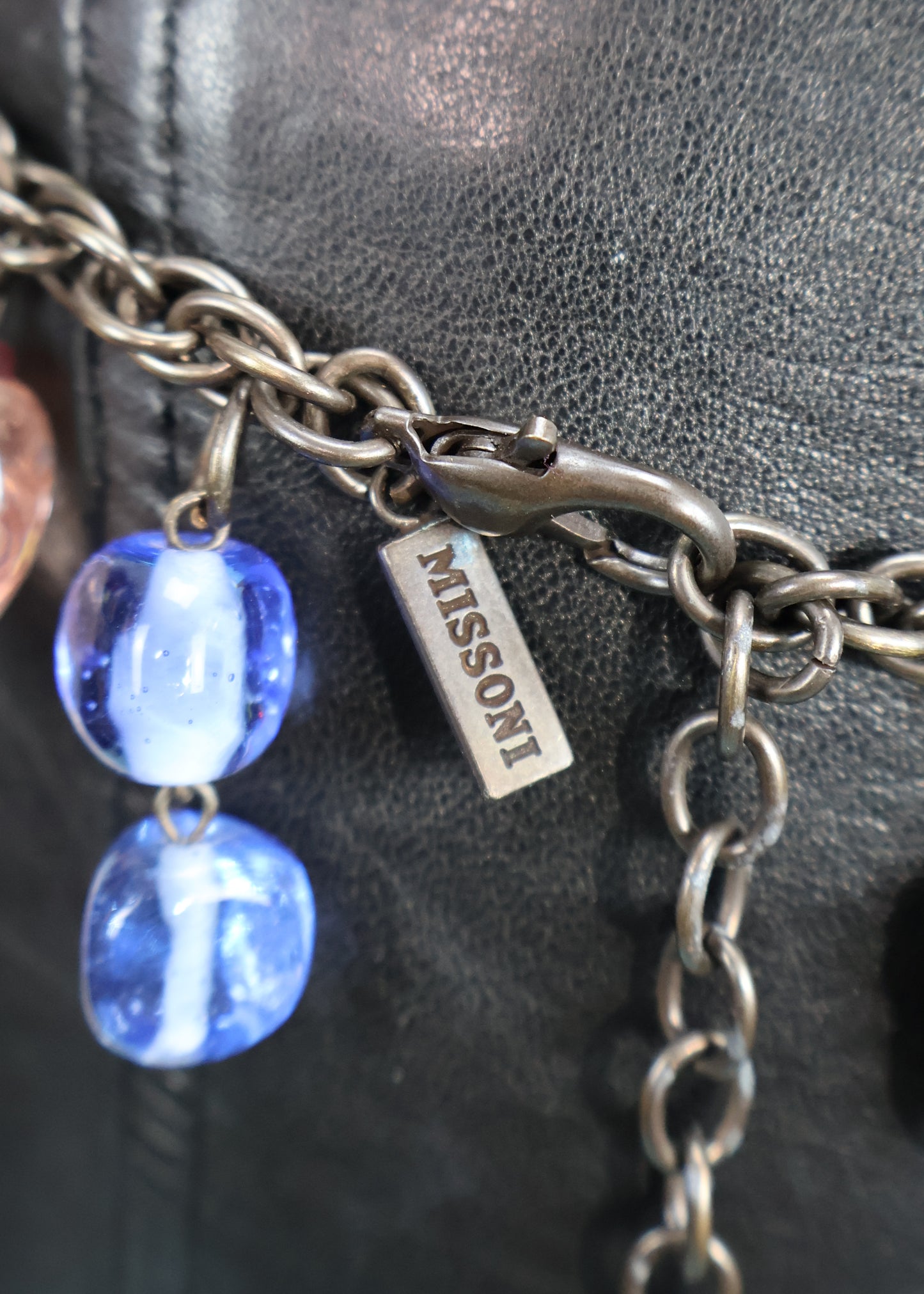 Missoni Fall 2004 Jewelled Bug Chain Belt