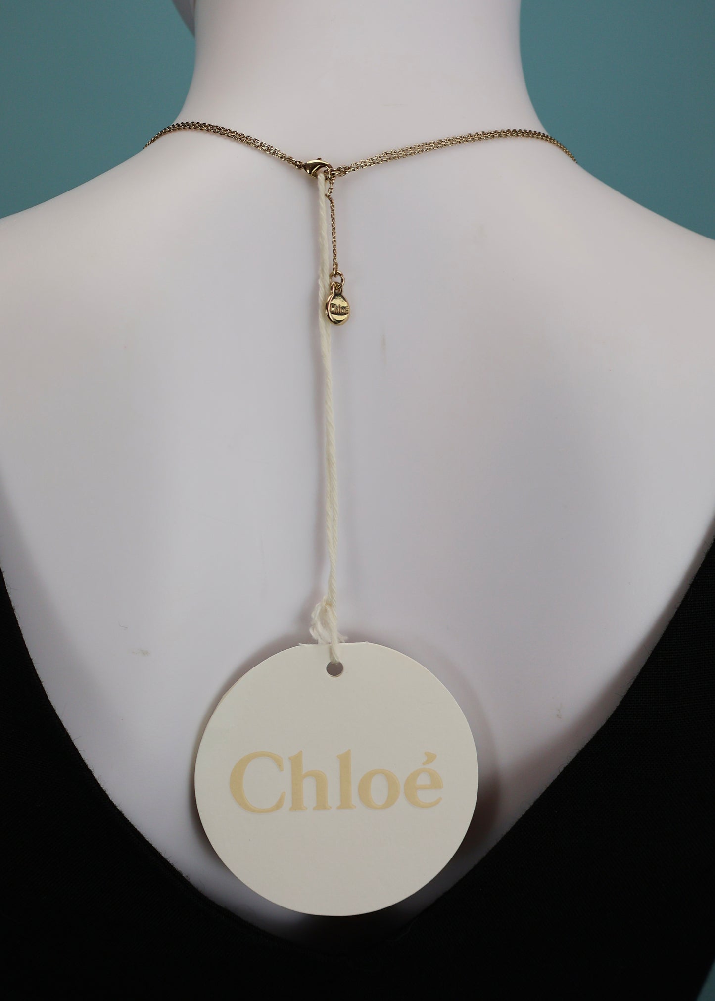Chloé Spring 2011 Double Chain Rings Necklace