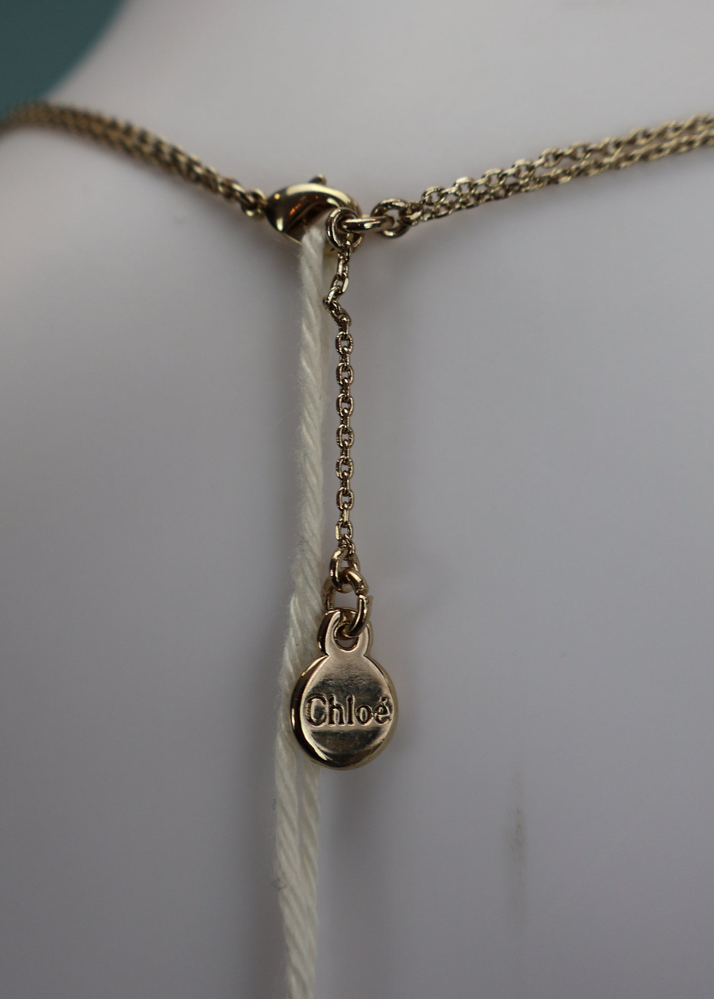 Chloé Spring 2011 Double Chain Rings Necklace