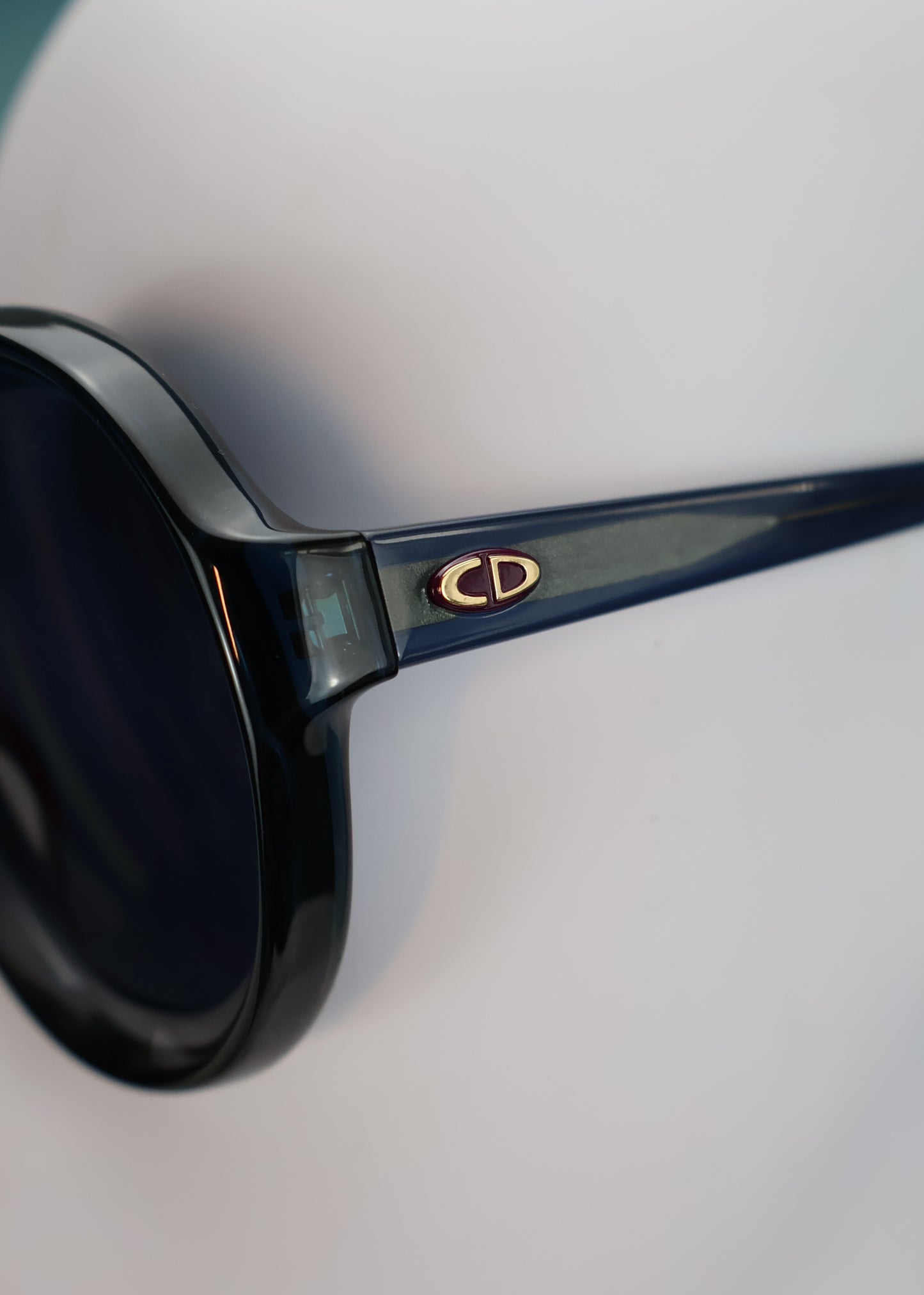 Dior Blue Oversized Sunglasses