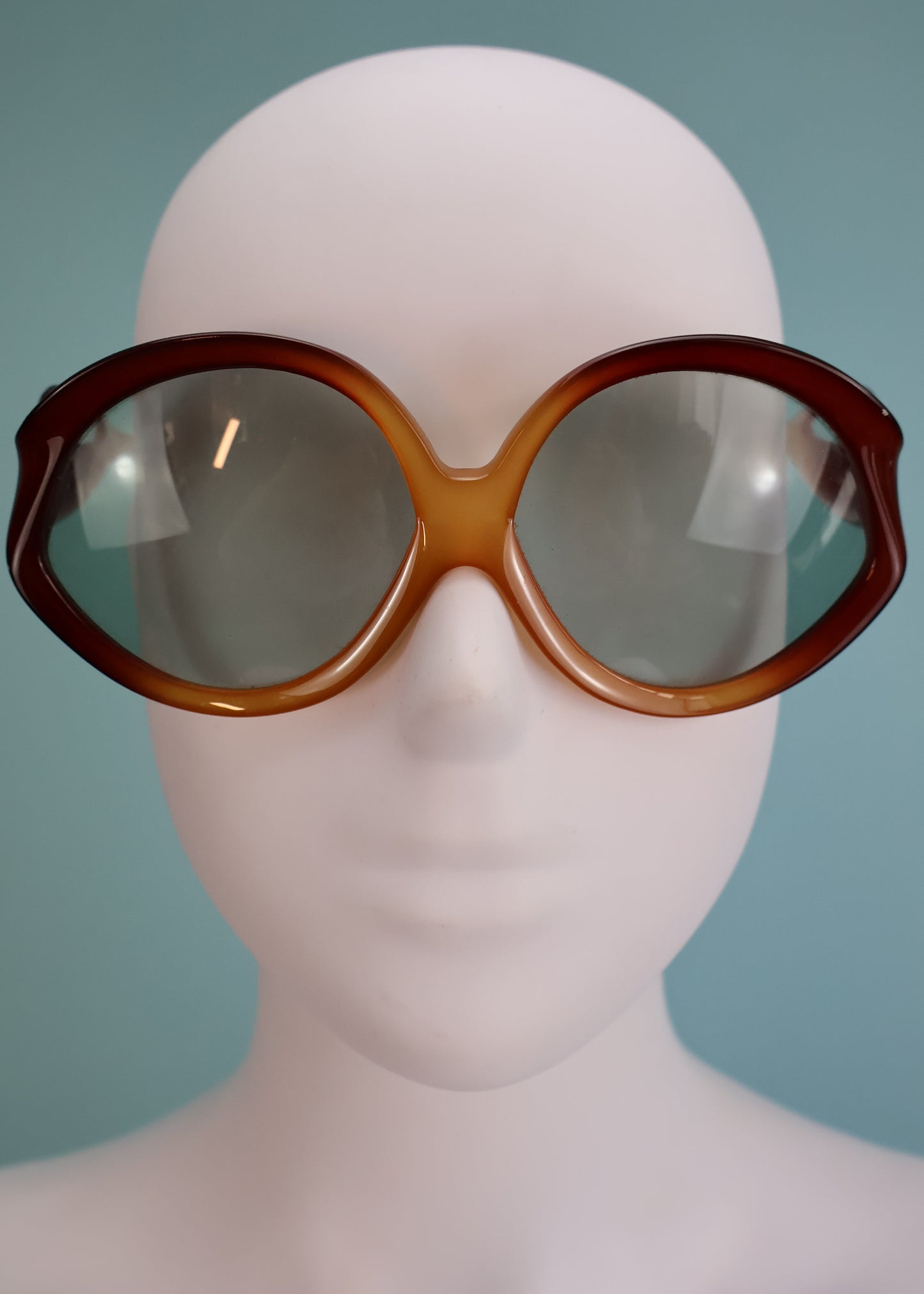 Miss Dior 1970’s Orange Ombre Oversized Sunglasses