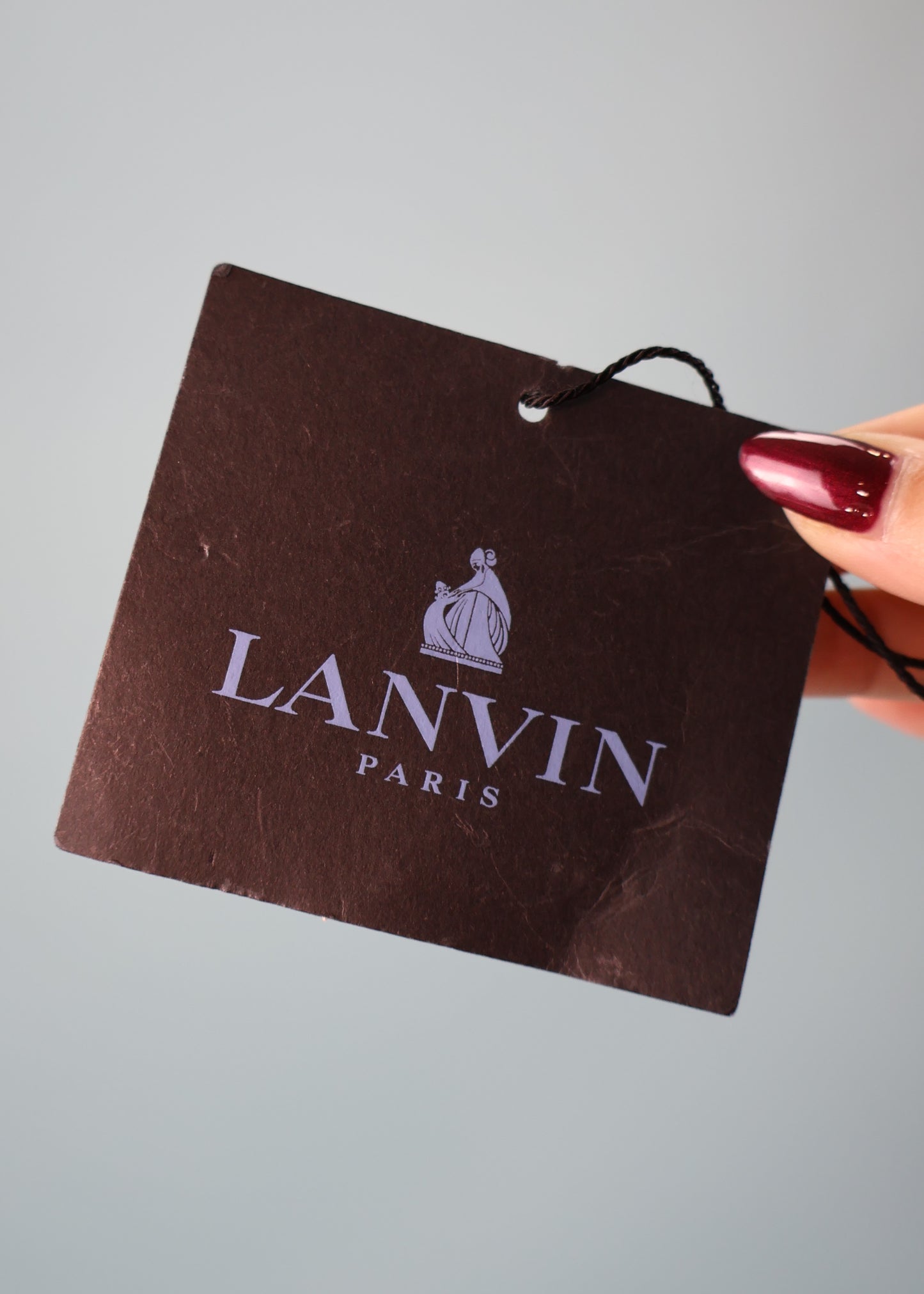 Lanvin Fall 2003 Baby Blue Crystal Cocktail Ring