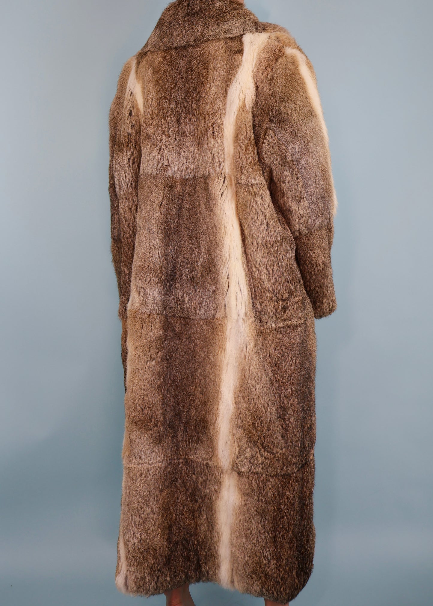 Celine Fall 1999 Runway Full Length Fur Coat