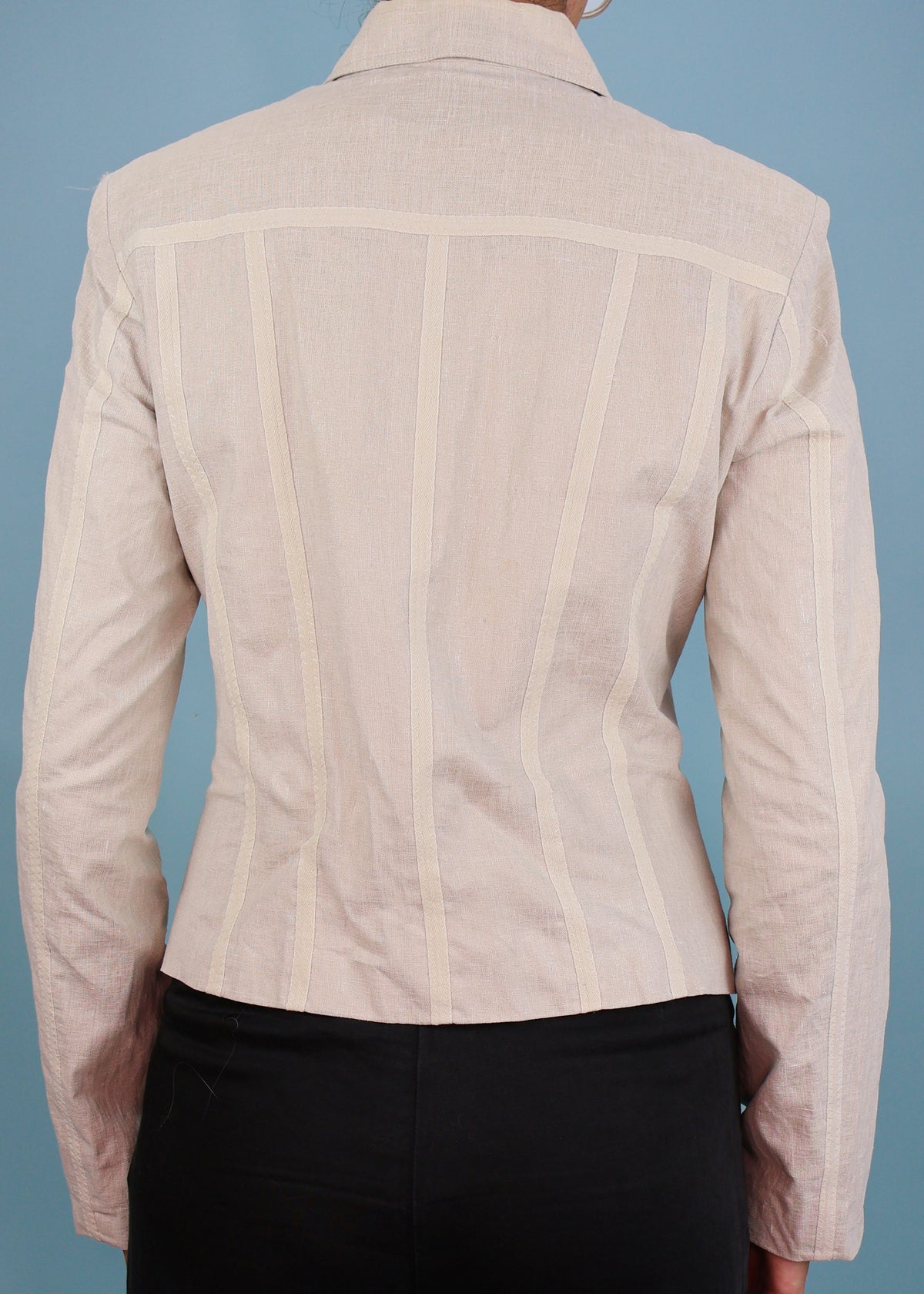 Dior Spring 2001 Corset Style Linen Jacket