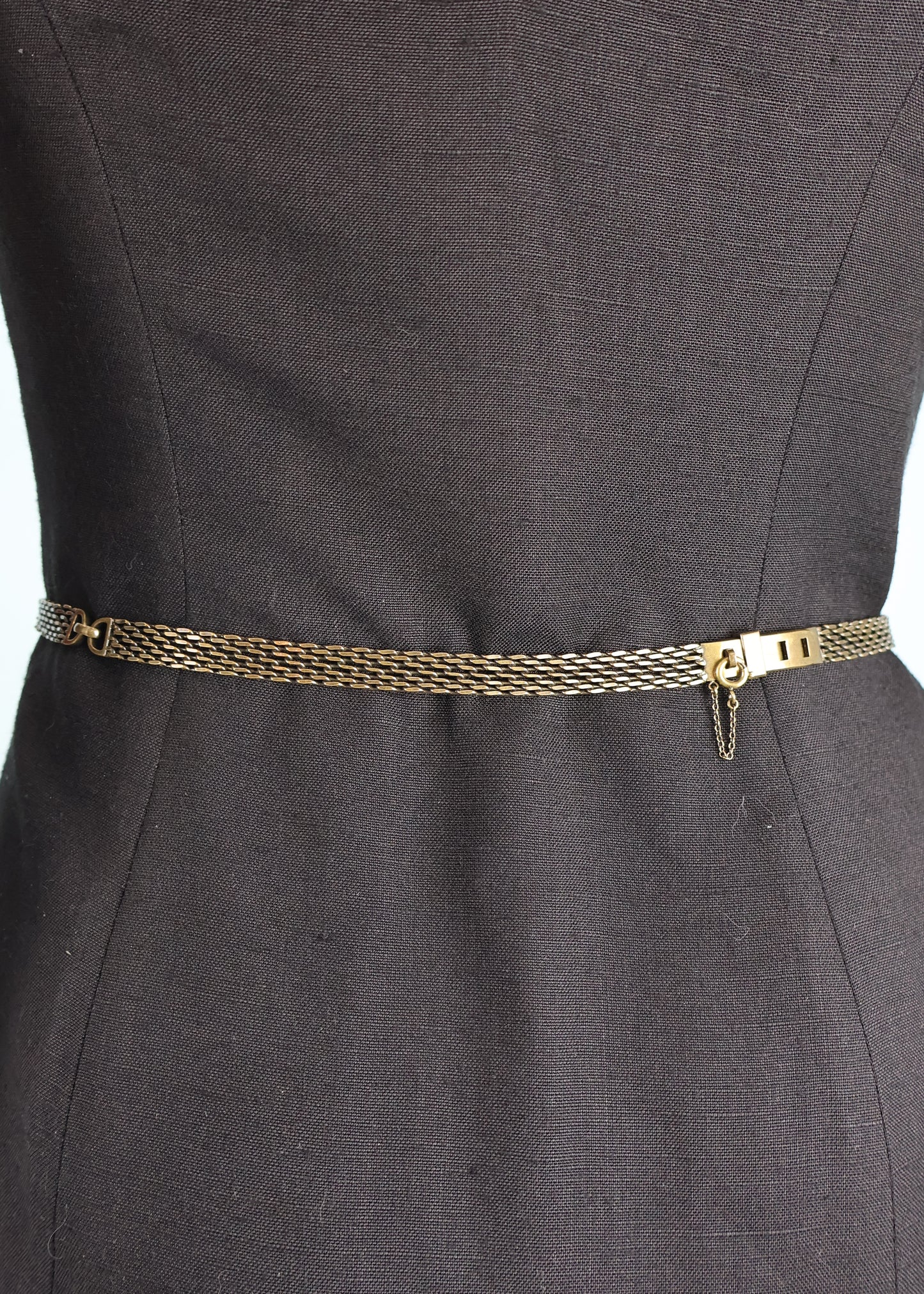 Chloé Spring 2007 Gold Chain Paddington Padlock Belt